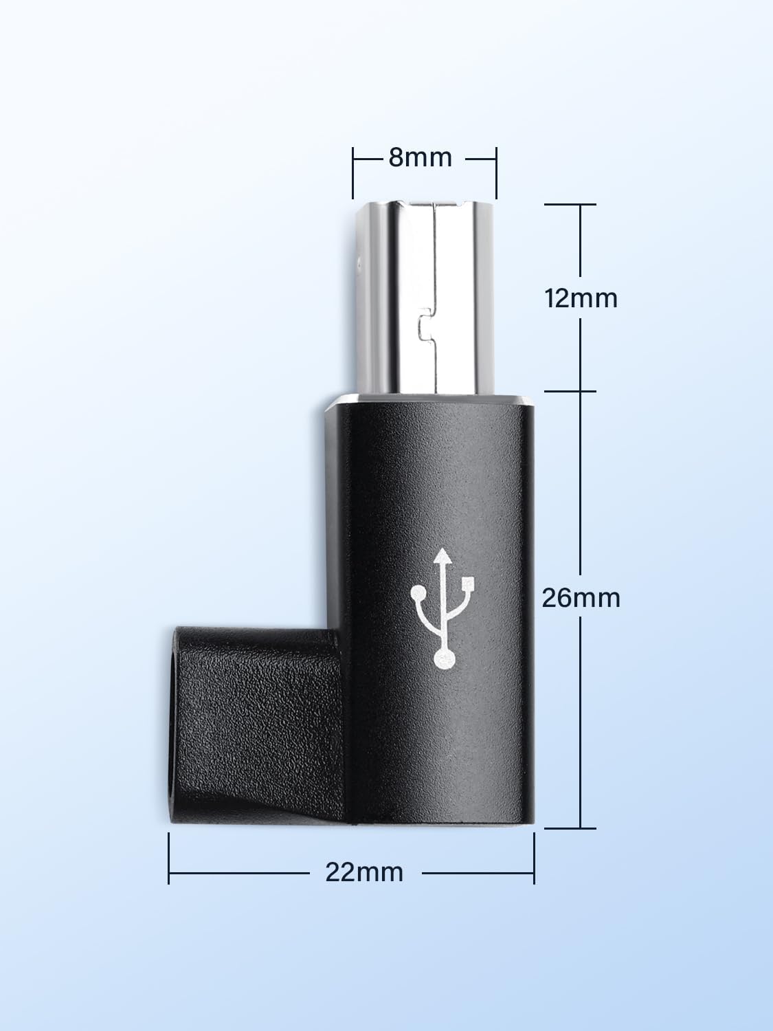 90 Degree USB C Female to USB B Male MIDI Converter,Support ... - Image 8
