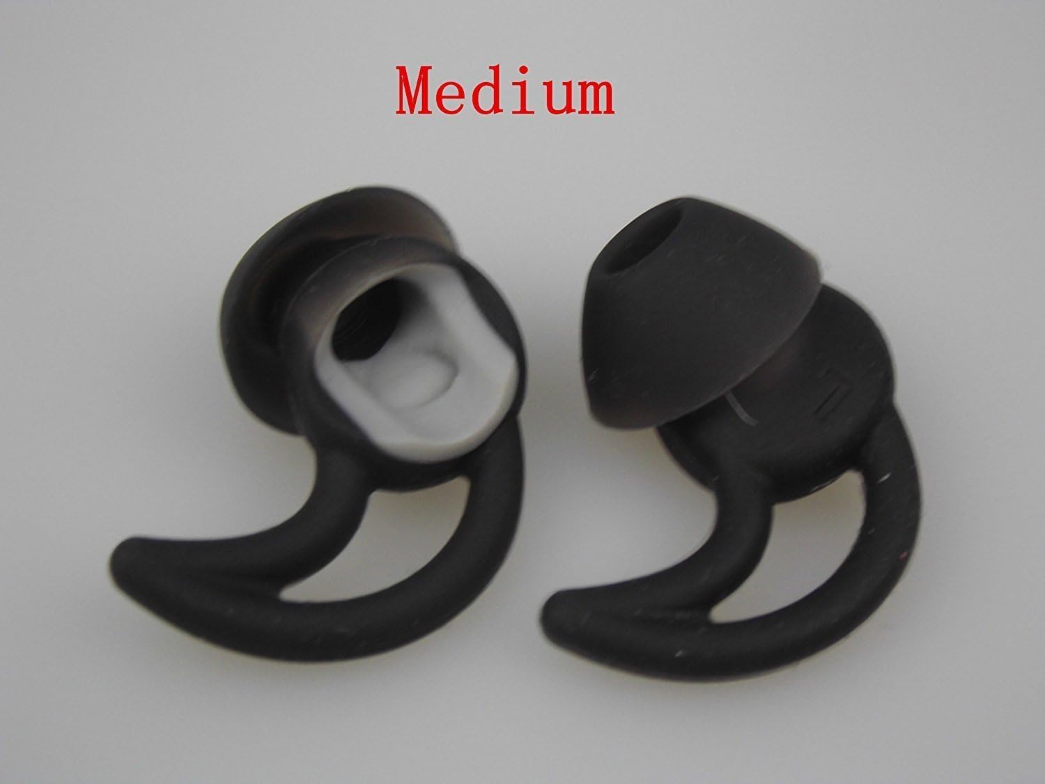 Replacement Noise Cancelling Double Flange Silicone Earbuds ... - Image 4