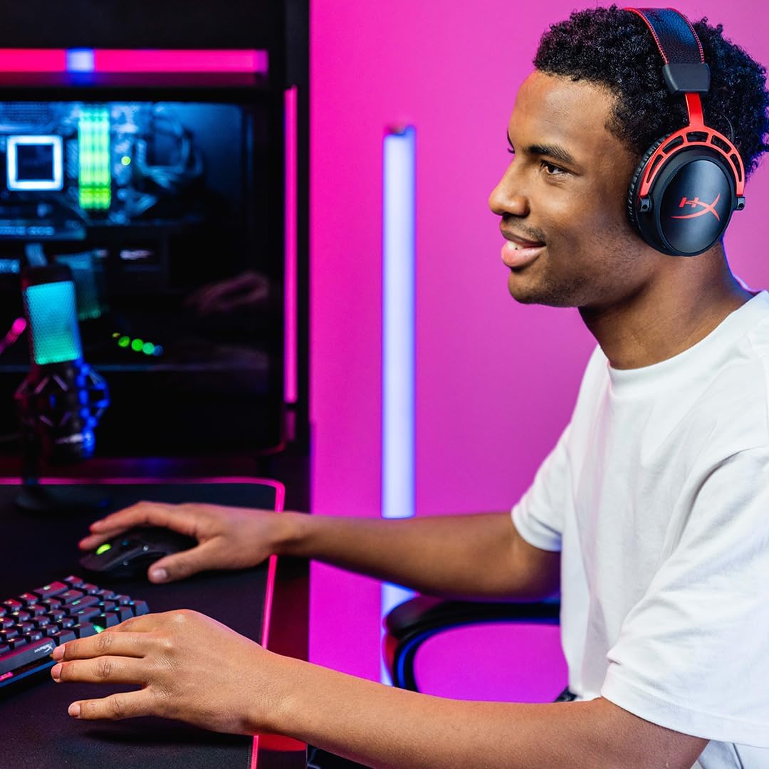 HyperX Cloud Alpha Wireless - Gaming Headset for PC, 300-hou... - Image 11