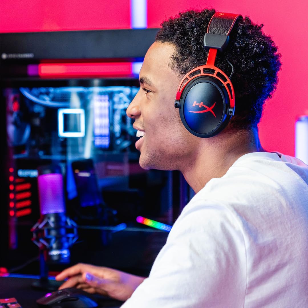 HyperX Cloud Alpha Wireless - Gaming Headset for PC, 300-hou... - Image 10