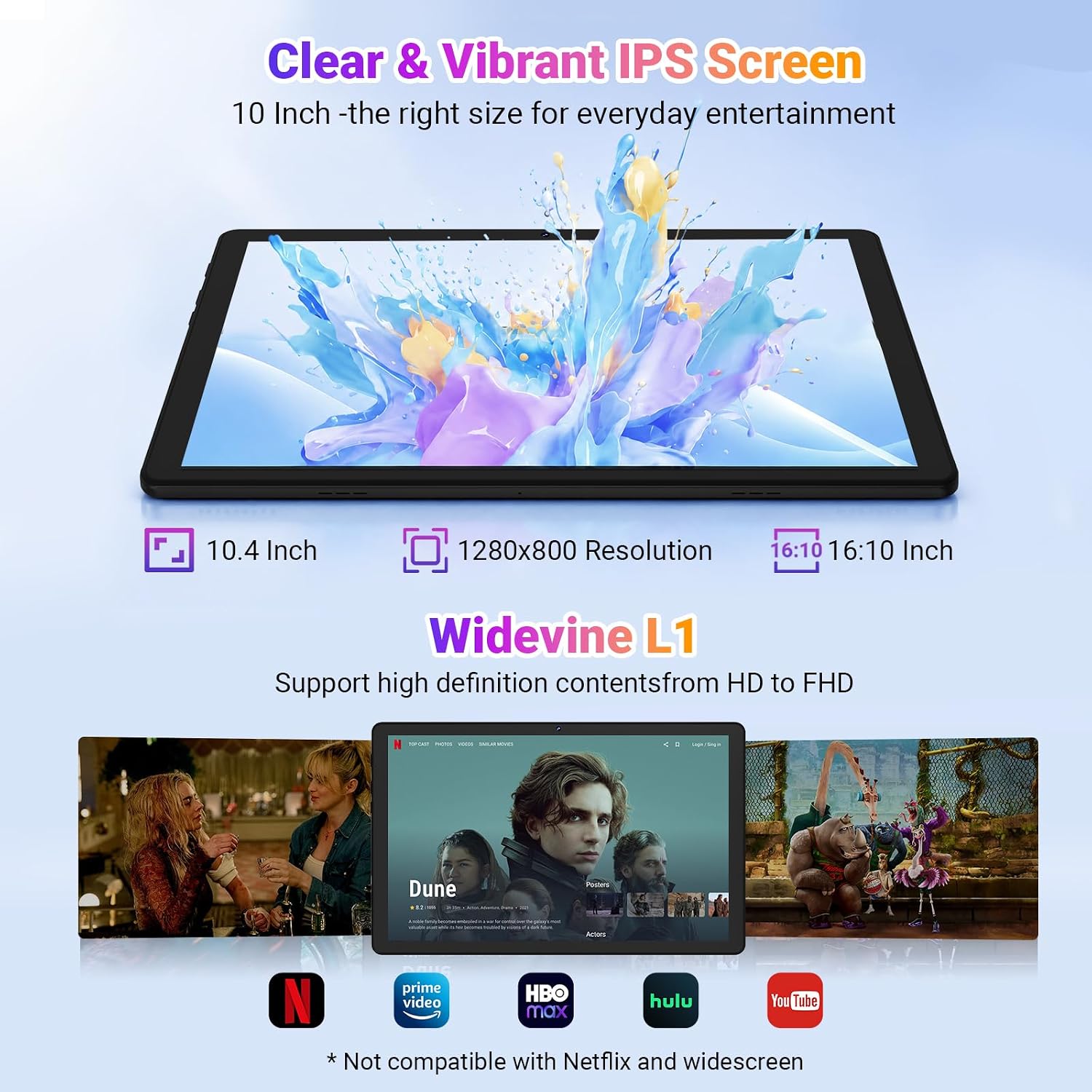 Gleeso Tablet|Android 16 Tablet 10 Inch|24GB RAM 1TB TF Andr... - Image 7