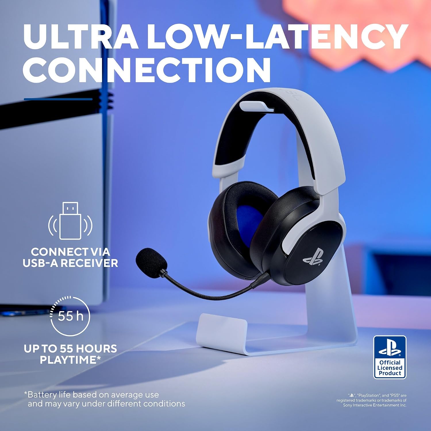 GXTrust Forta Wireless Gaming Headset PlayStation 5 Licensed... - Image 4