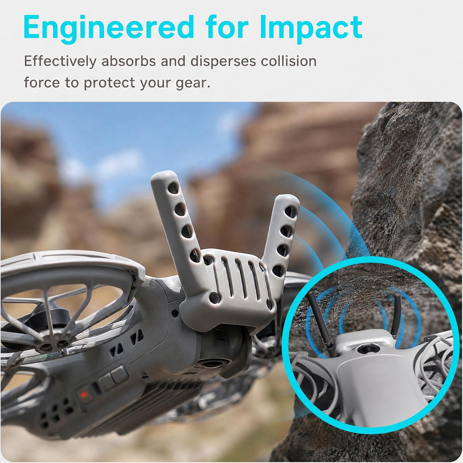 Digital Transceiver Protector Cover for DJI Neo 2 Drone, Sho... - Image 6