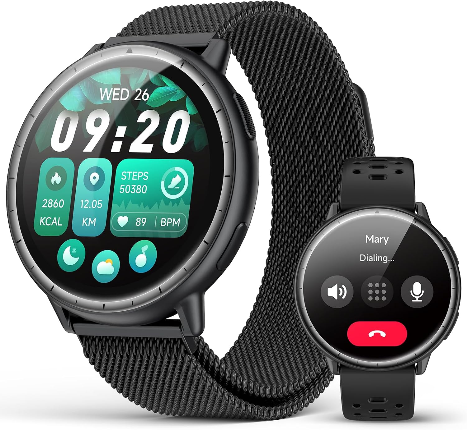 GPS Smart Watch for Men, Answer/Make Call, 5ATM Waterproof, ... - Image 2