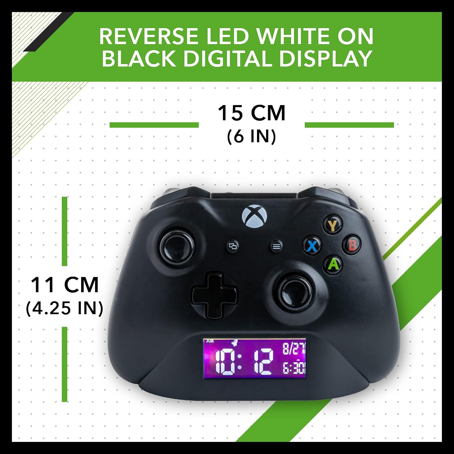 Paladone Xbox Black Controller Alarm Clock, Officially Licen... - Image 5
