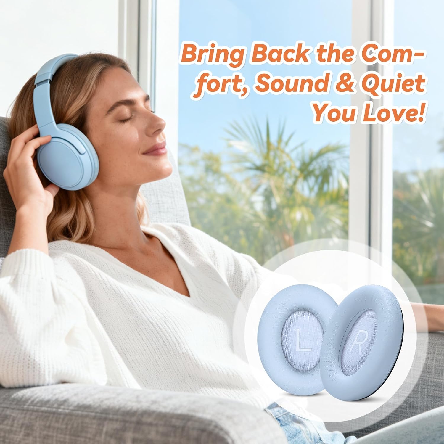 Aurivor Replacement Ear Pads for Bose QuietComfort 45 35 ii ... - Image 8