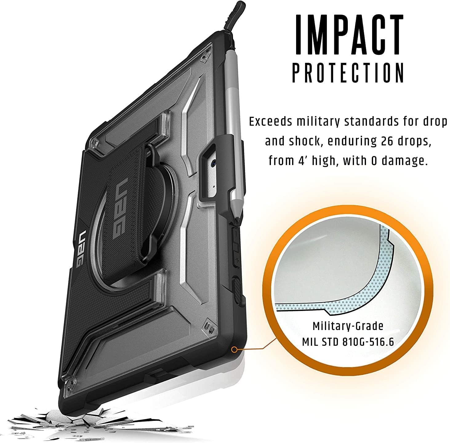 URBAN ARMOR GEAR UAG Designed for Microsoft Surface Go 4 / S... - Image 4