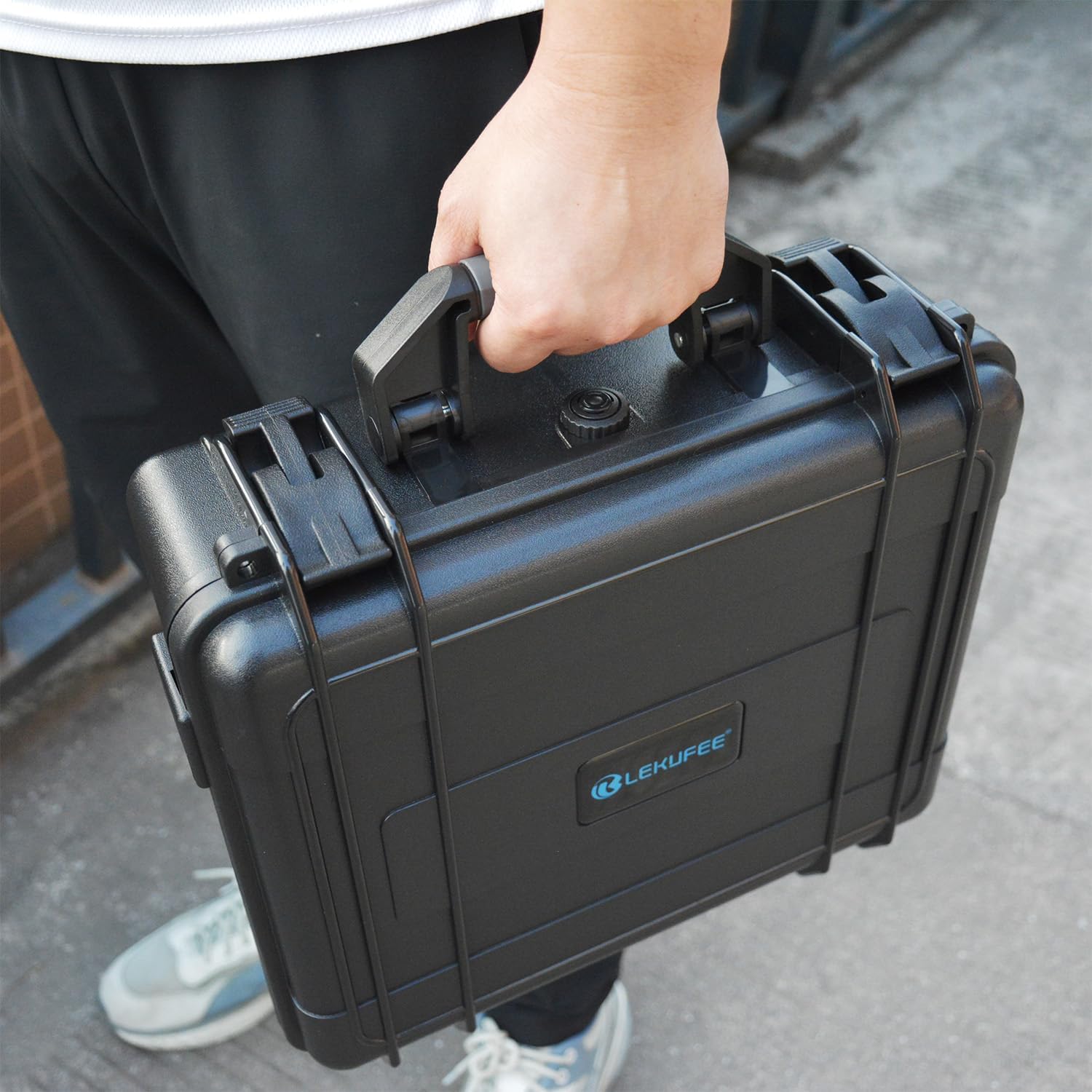 LEKUFEE Waterproof Hard Carrying Case for DJI Mini 5 pro/Min... - Image 5