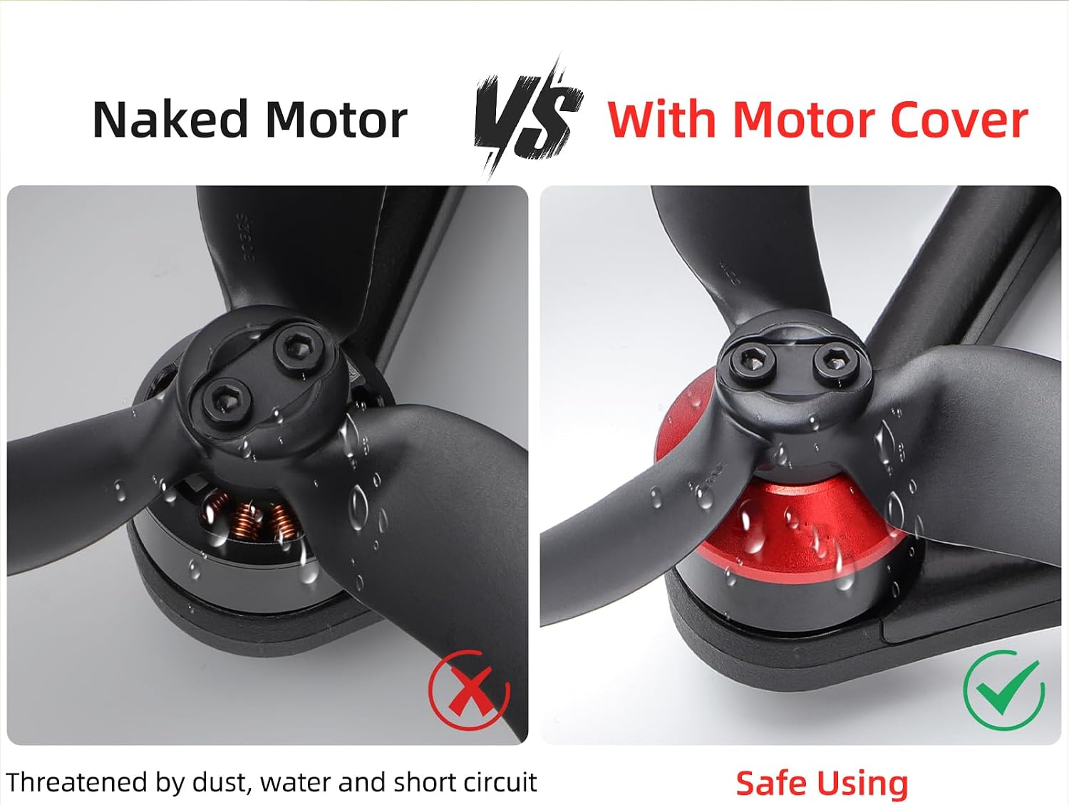 Motor Cover for DJI Avata 2 Aluminum Alloy Protective Cap fo... - Image 6