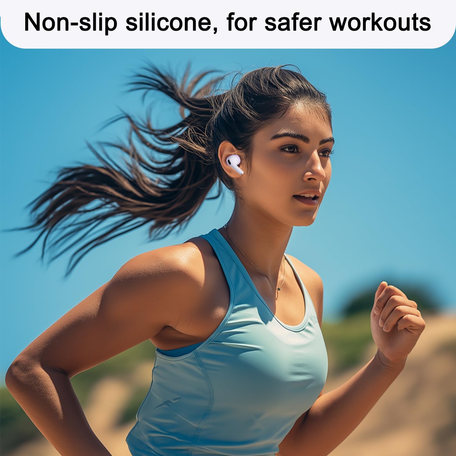 5 Pairs Anti-Slip Silicone Ear Tips for AirPods 4, Five colo... - Image 9