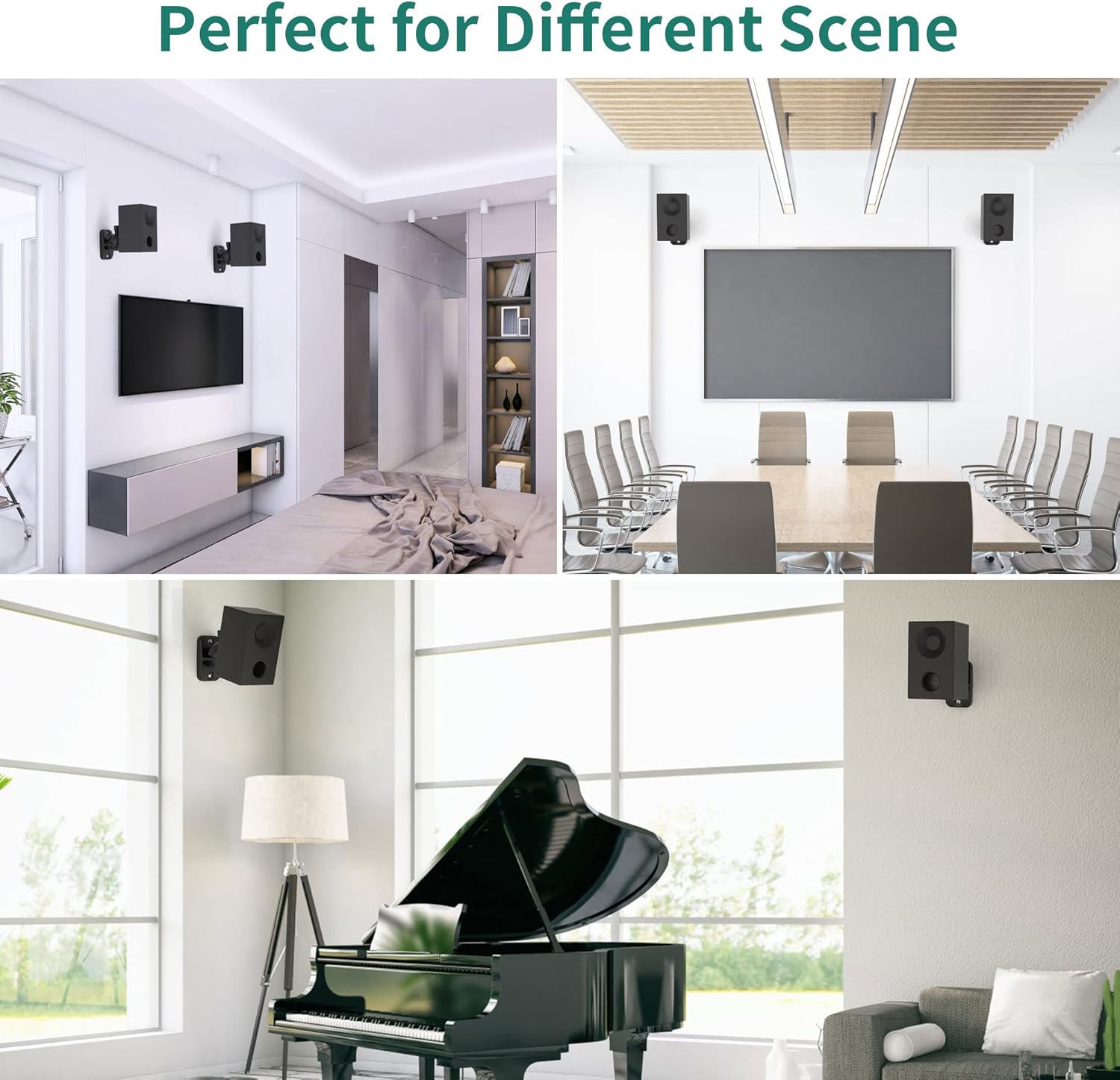 HomeMount Surround Speaker Brackets Wall Mount for Samsung, ... - Image 6