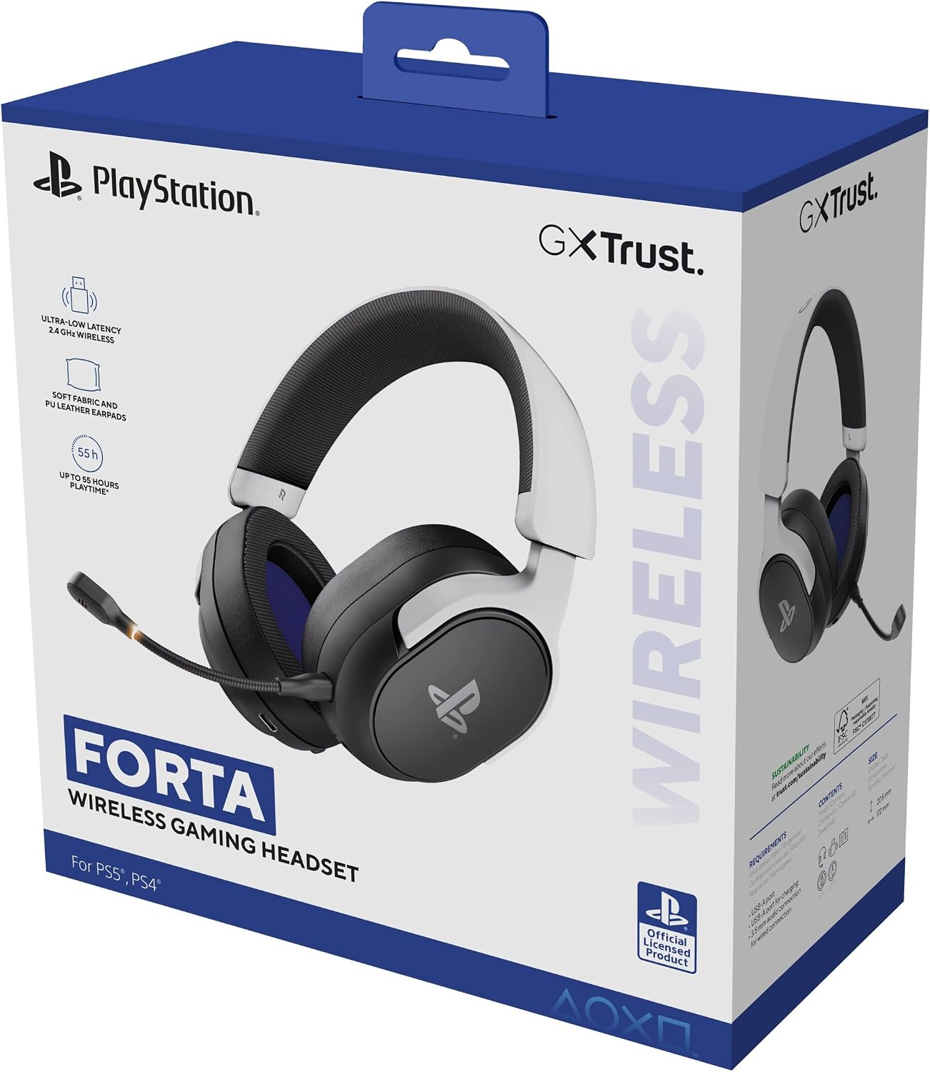 GXTrust Forta Wireless Gaming Headset PlayStation 5 Licensed... - Image 17
