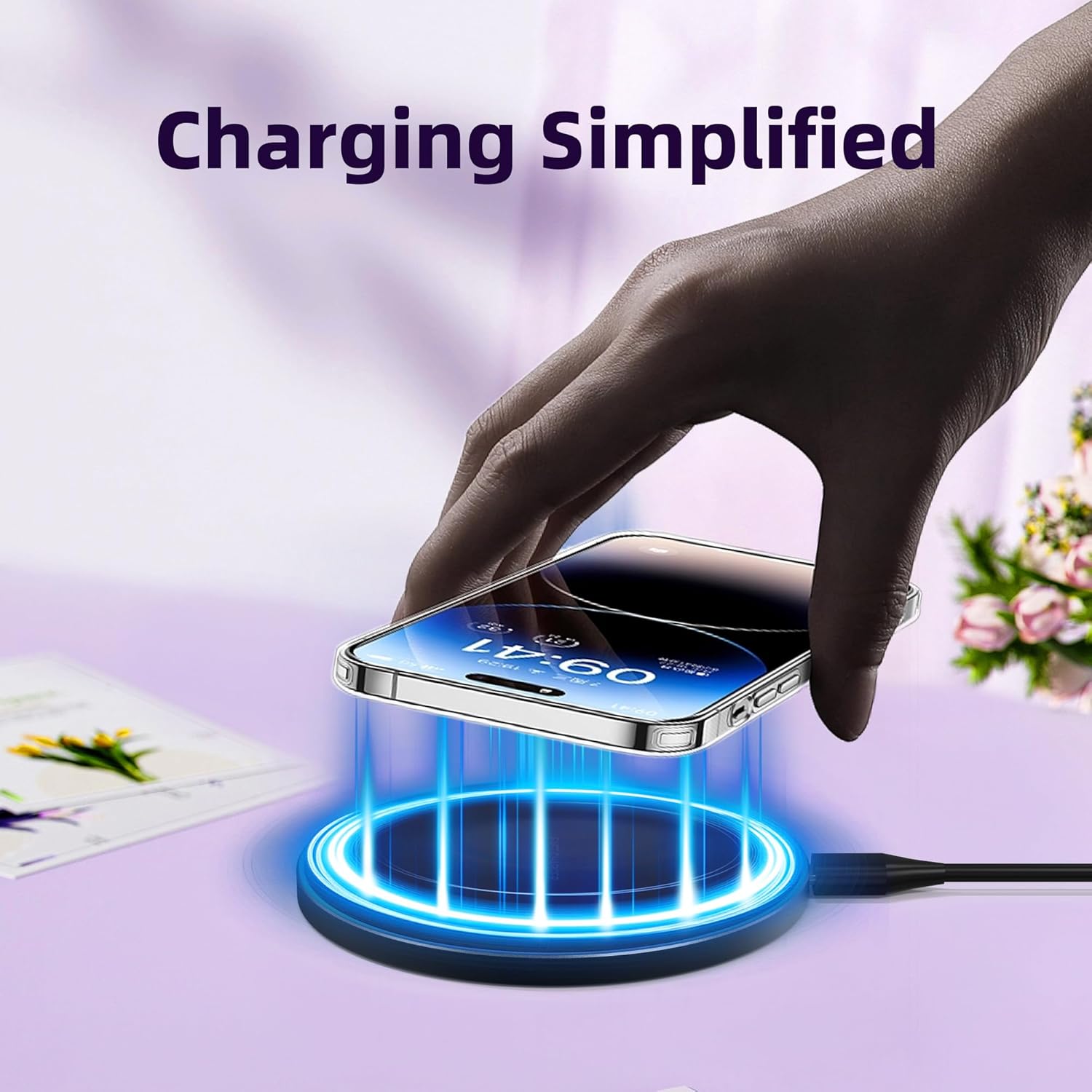 Wireless Charger, Wireless Charging Pad for iPhone 17/16/15/... - Image 8
