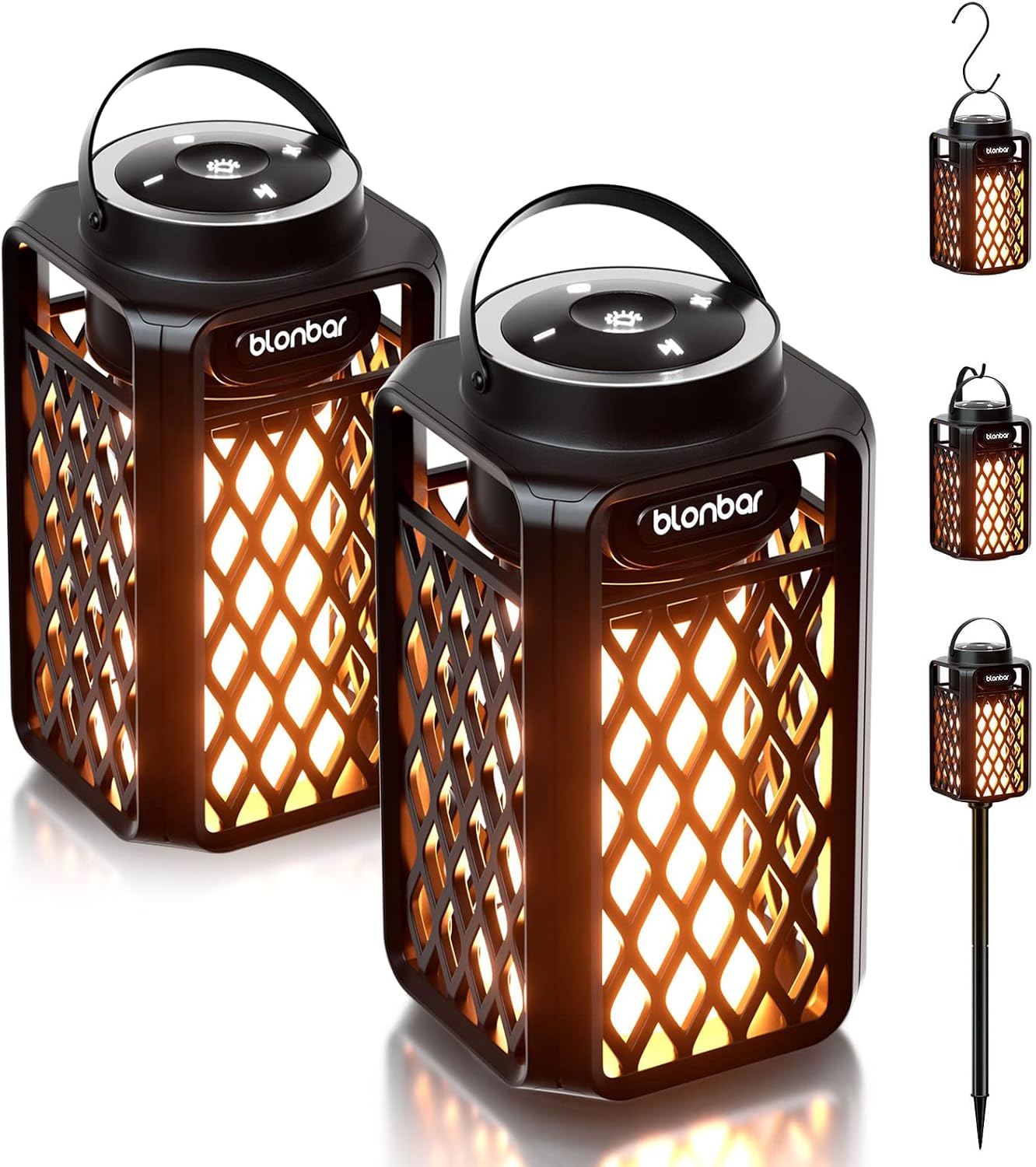 blonbar Led Flame Speaker,Outdoor Bluetooth Speaker with Tor... - Image 2