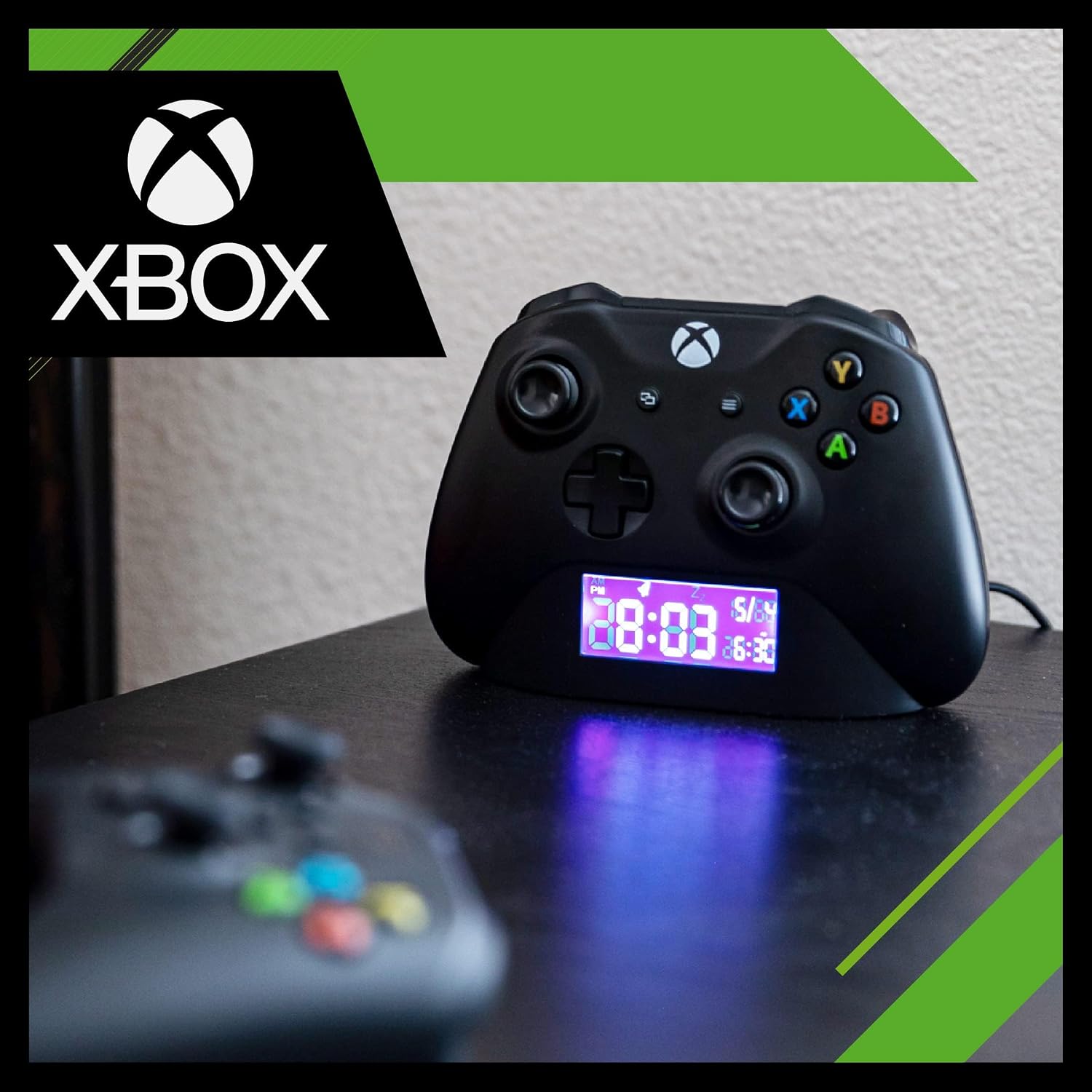 Paladone Xbox Black Controller Alarm Clock, Officially Licen... - Image 6