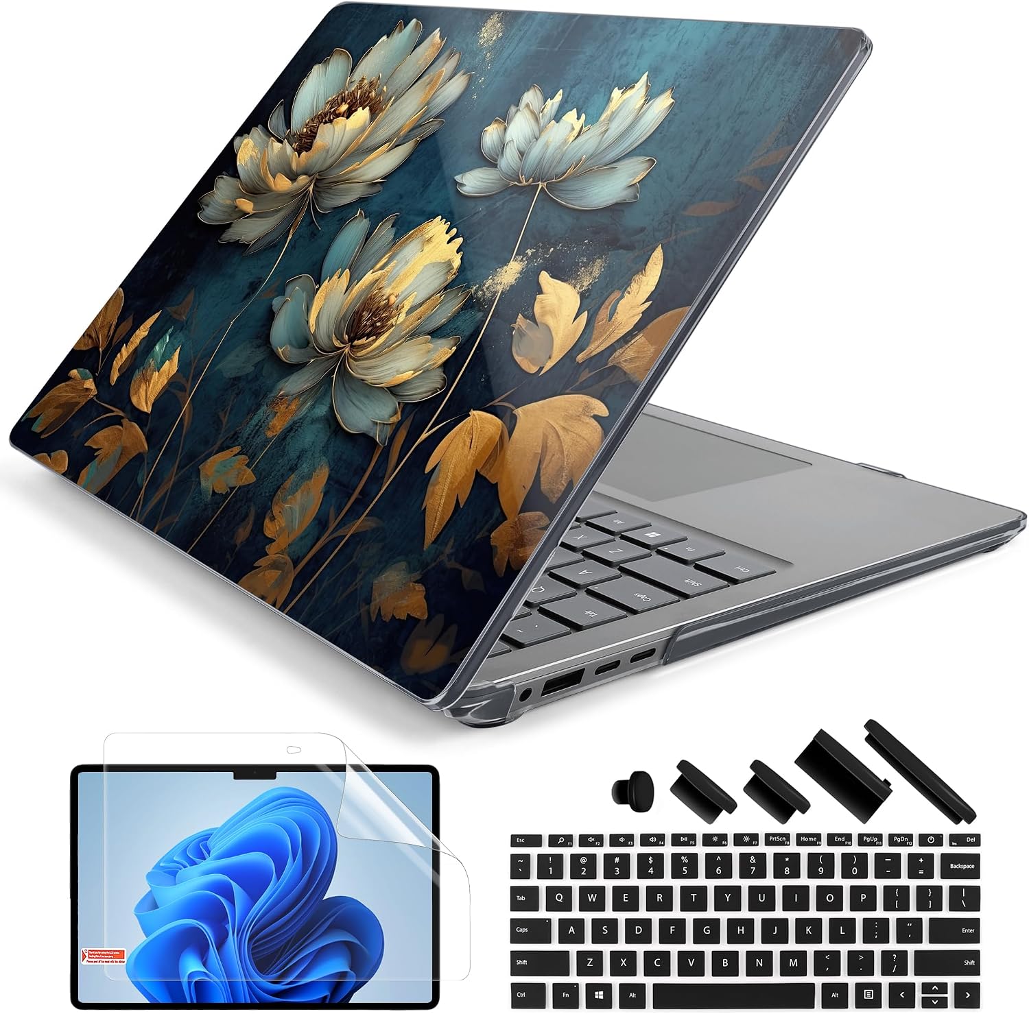 Batianda Artistic Case for Microsoft Surface Laptop 13.8", B... - Image 2