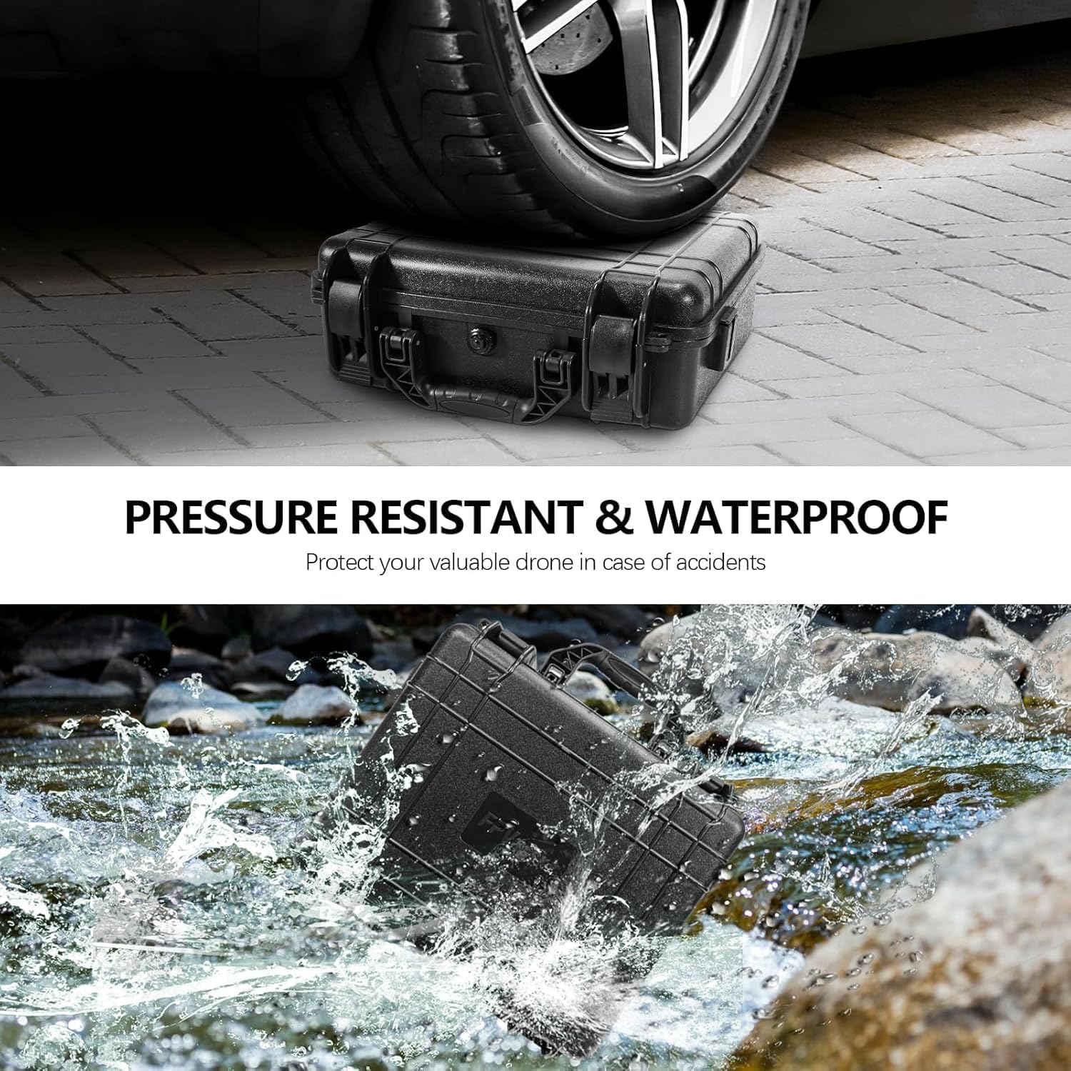 FPVtosky Case for DJI Mini 4 Pro/Mini 3, Double-Layered, Wat... - Image 5
