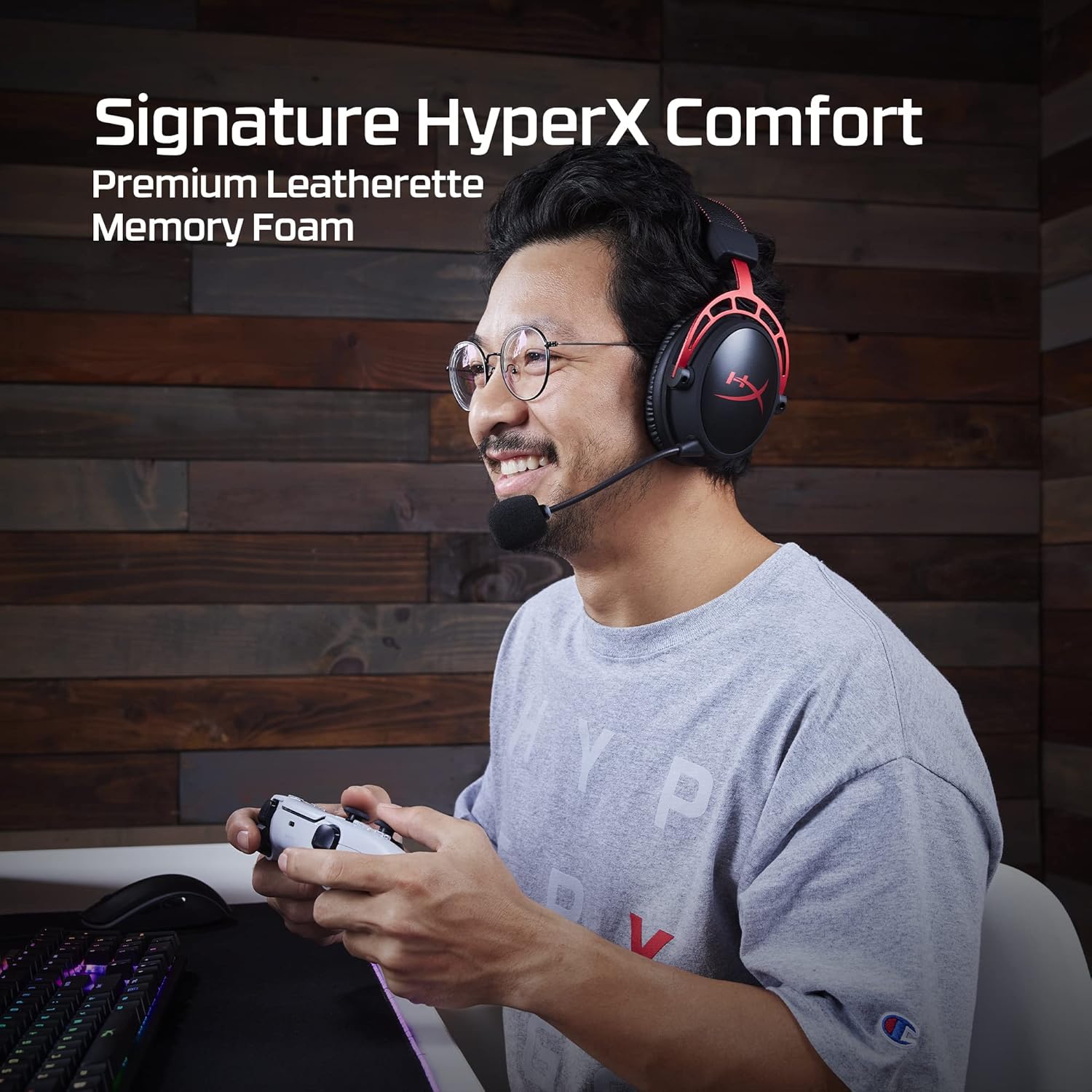 HyperX Cloud Alpha Wireless - Gaming Headset for PC, 300-hou... - Image 6