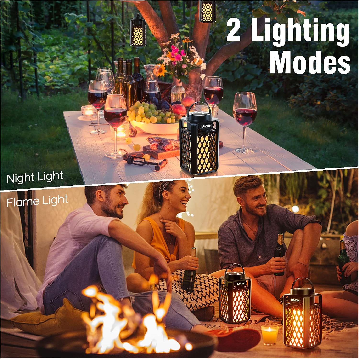 blonbar Led Flame Speaker,Outdoor Bluetooth Speaker with Tor... - Image 5