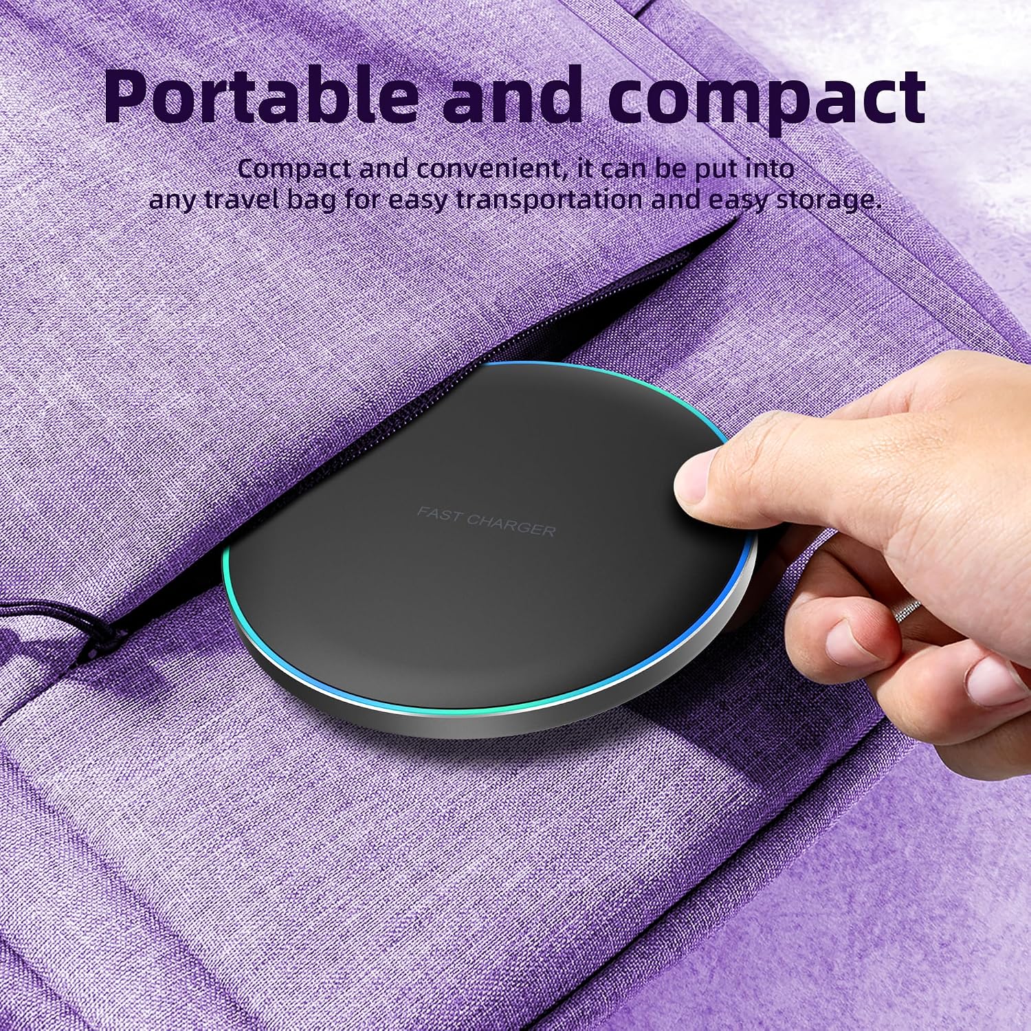 Wireless Charger, Wireless Charging Pad for iPhone 17/16/15/... - Image 7