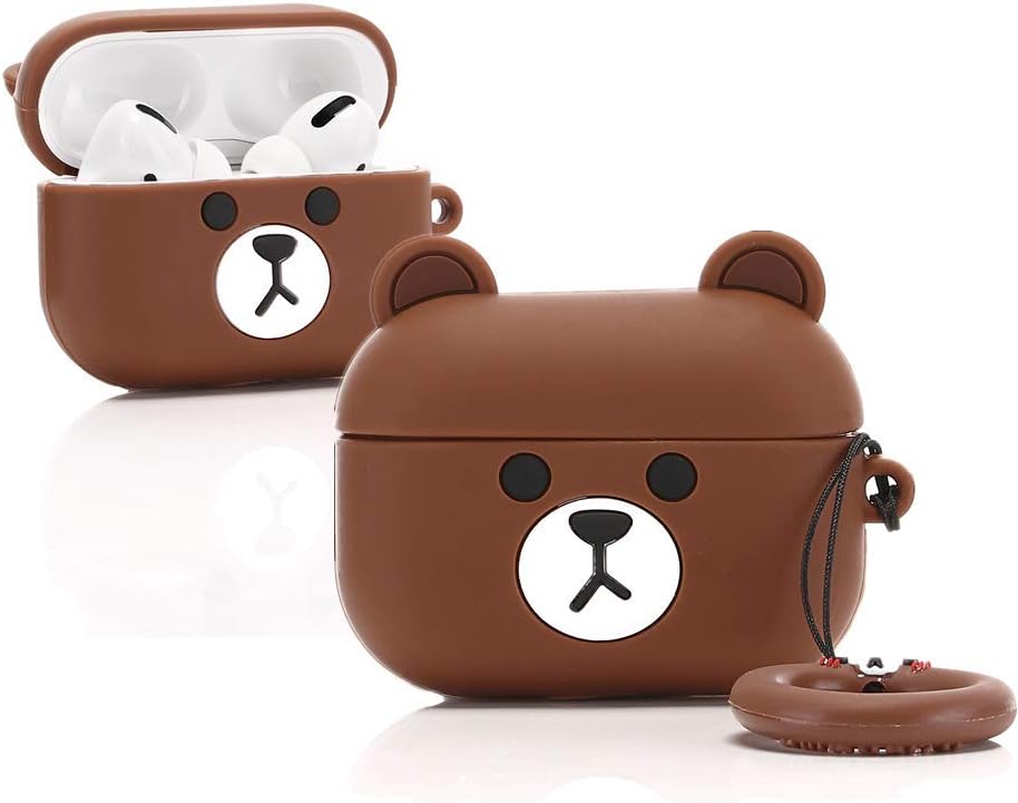 Airpods Pro Silicone Case Funny Cover Compatible for Apple A... - Image 2
