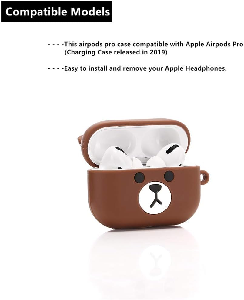 Airpods Pro Silicone Case Funny Cover Compatible for Apple A... - Image 3