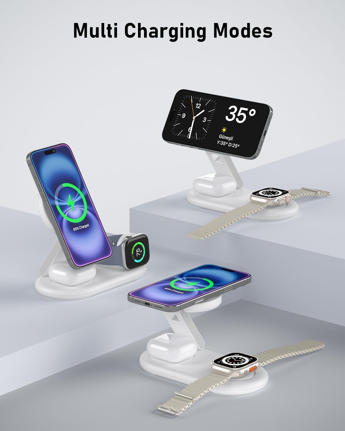 3 in 1 Wireless Charging Station for Apple - Image 8