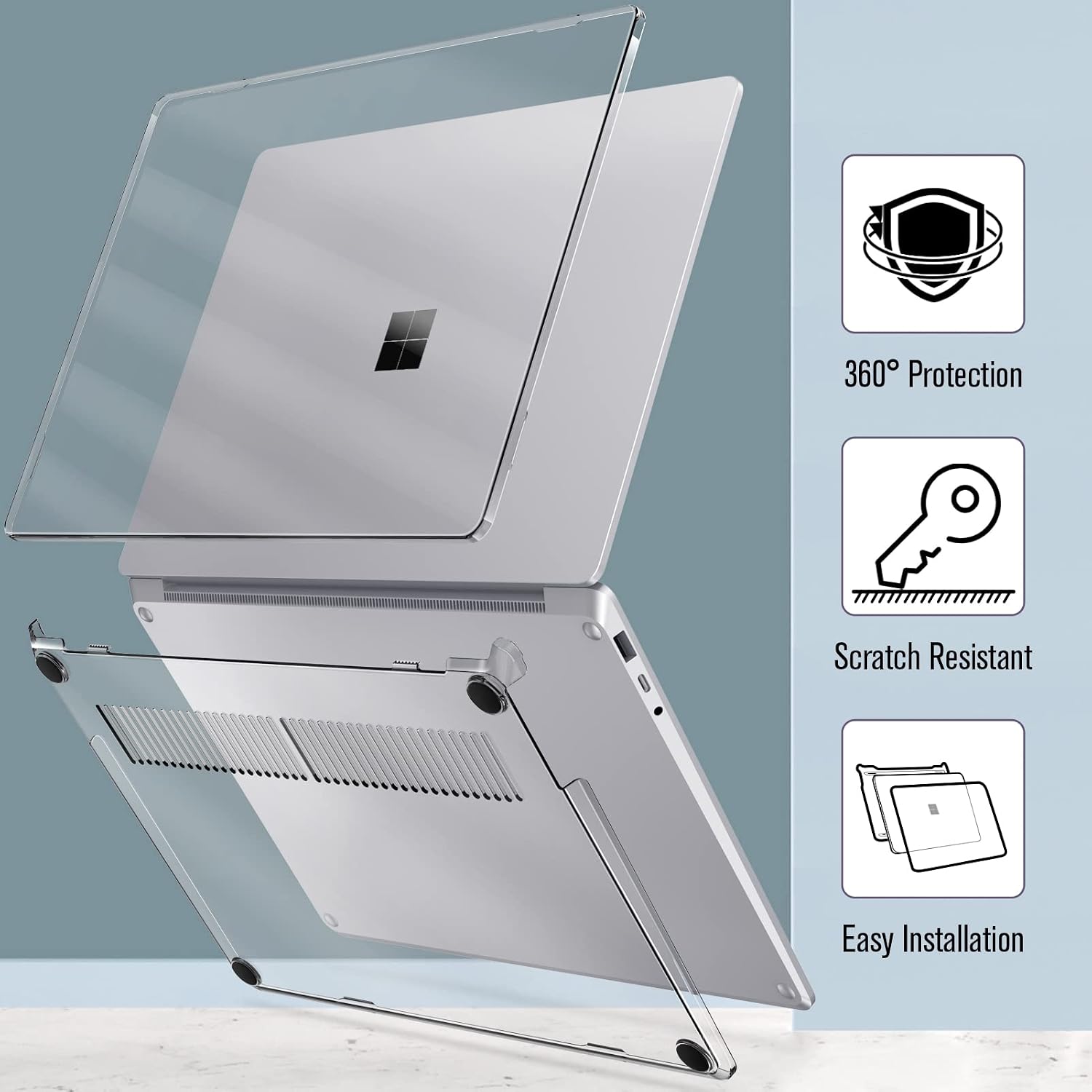 Fintie Case for 15 Inch Microsoft Surface Laptop 5 4 3 with ... - Image 4