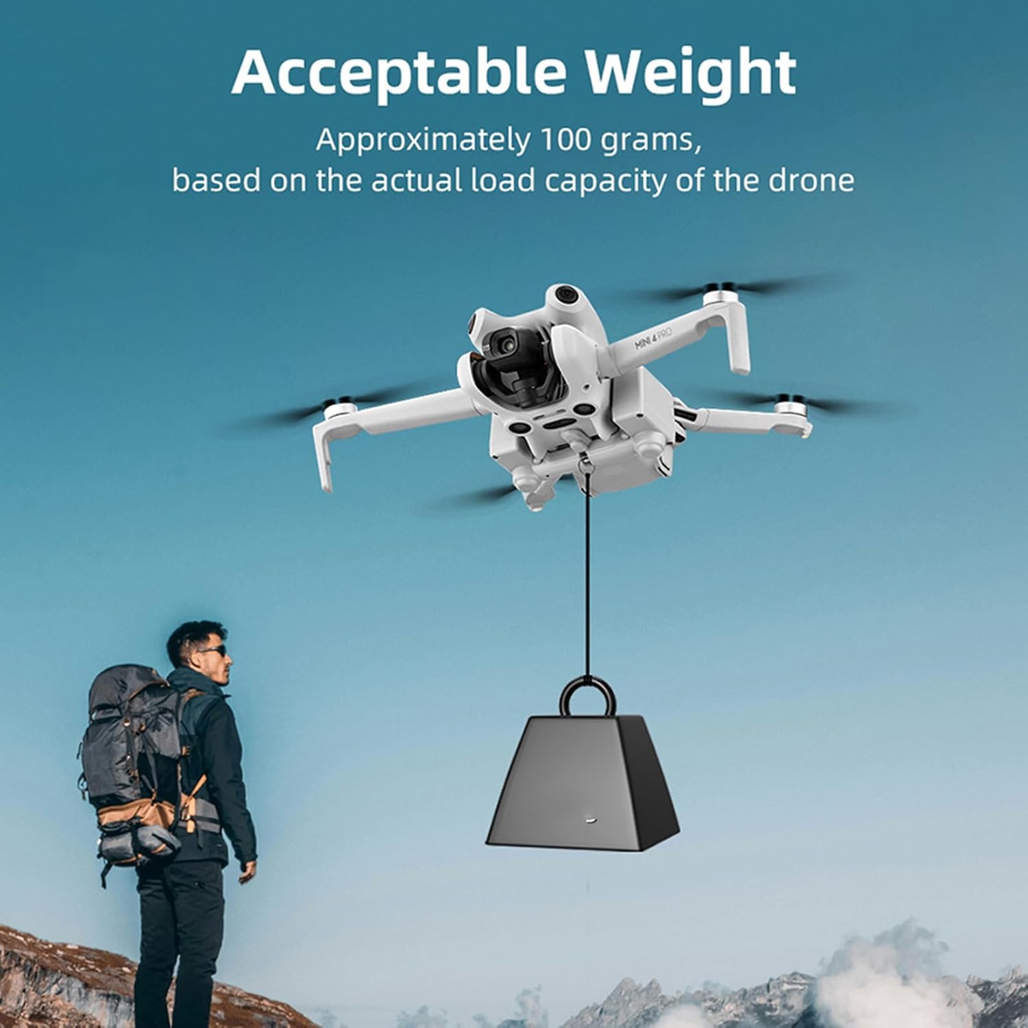 Drone Airdrop System for DJI MINI 4 PRO Photosensitive Throw... - Image 8