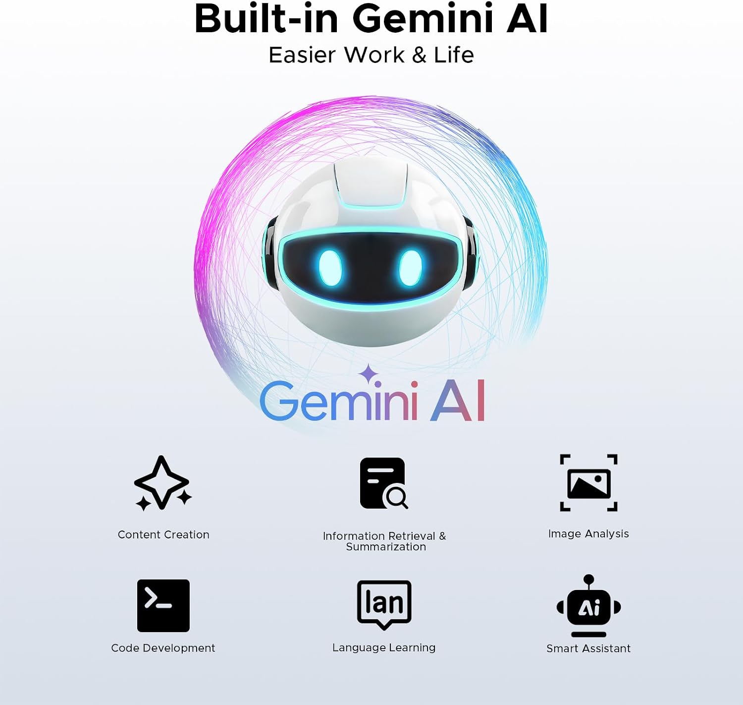 TAB A9+ Android 16,11 Inch Tablet & Gemini AI, 8580mAh & T72... - Image 3
