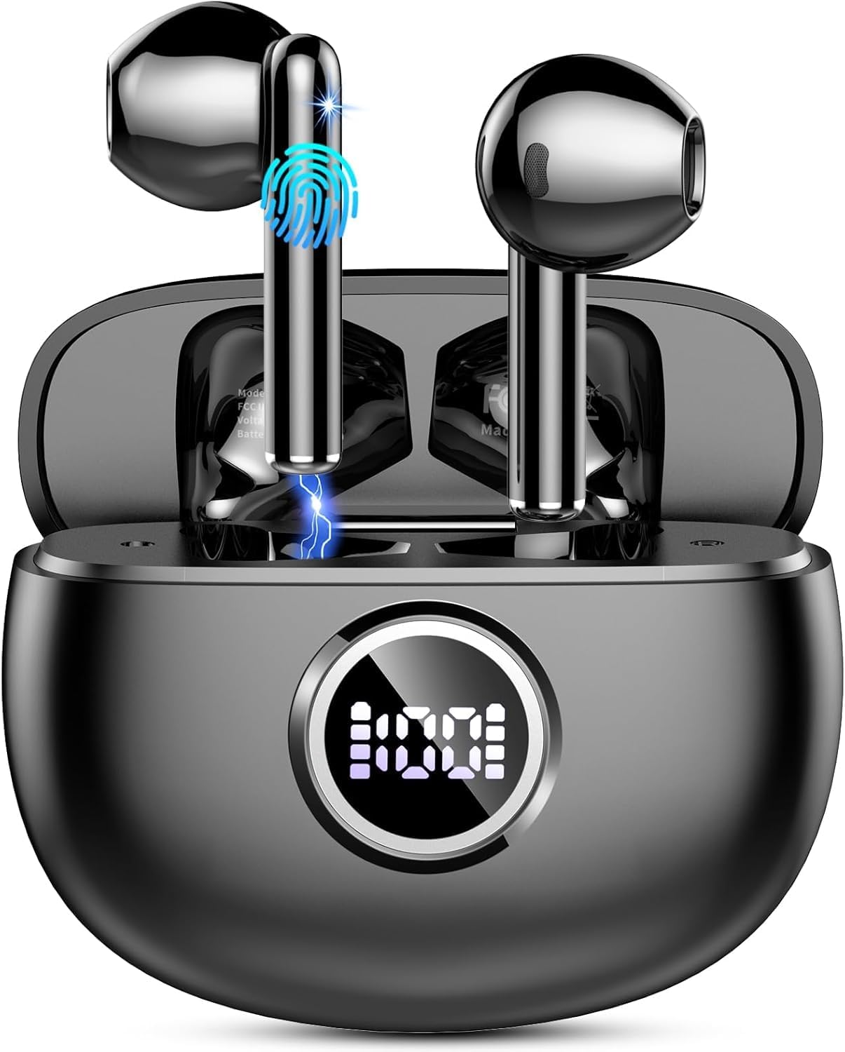 Wireless Earbuds, Bluetooth 5.4 Headphones 2024 Wireless Hea... - Image 2