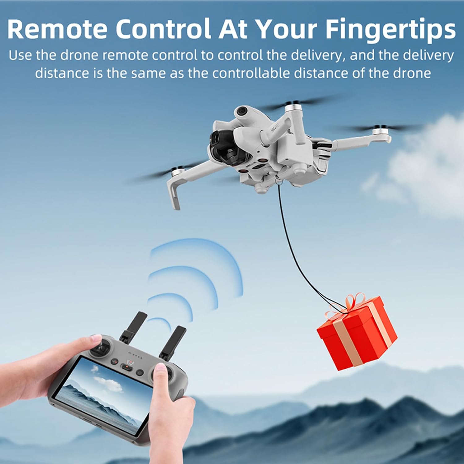 Drone Airdrop System for DJI MINI 4 PRO Photosensitive Throw... - Image 2