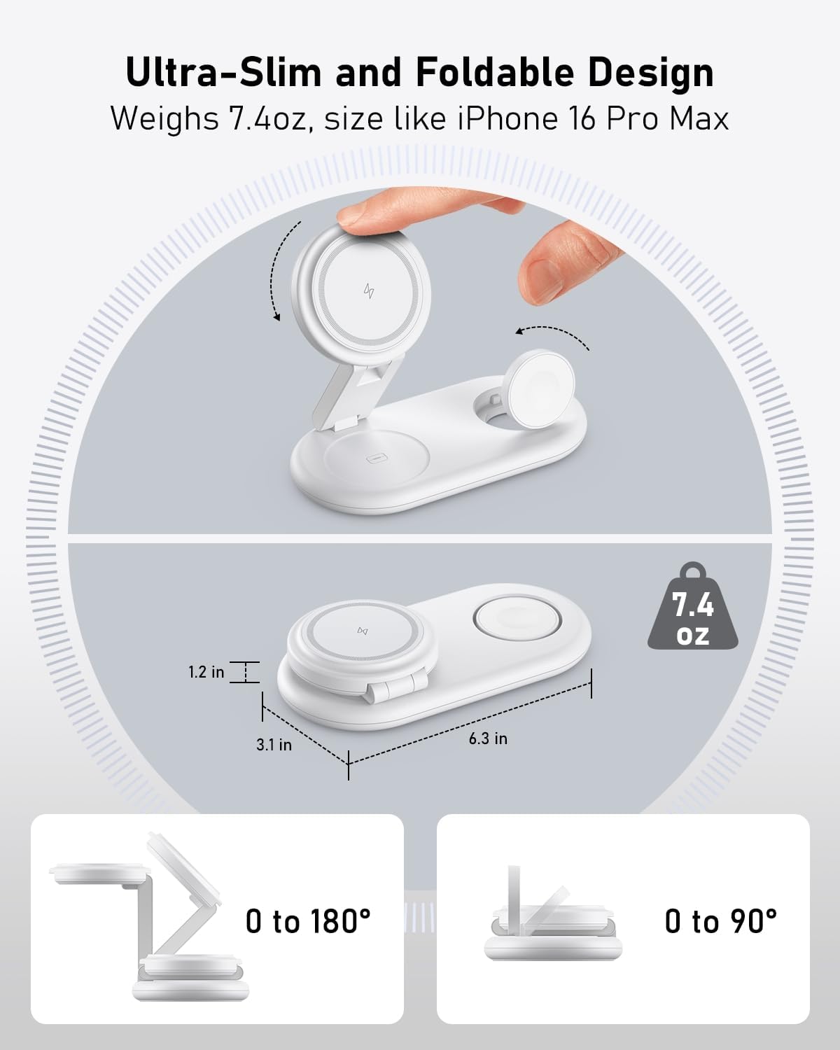 3 in 1 Wireless Charging Station for Apple - Image 4