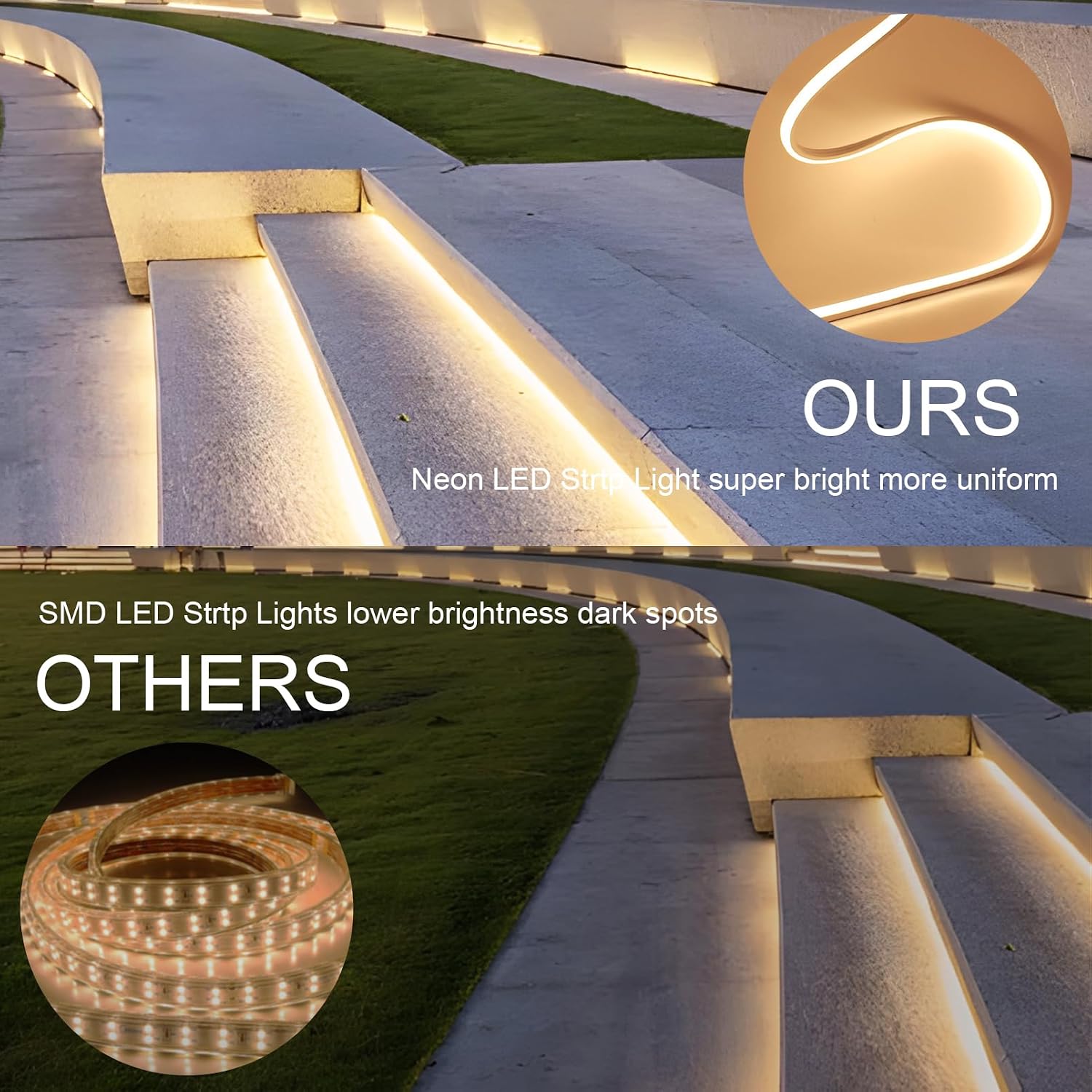 KSIBNW Led Strip Light Neon 5m Outdoor Waterproof IP65, Outs... - Image 6