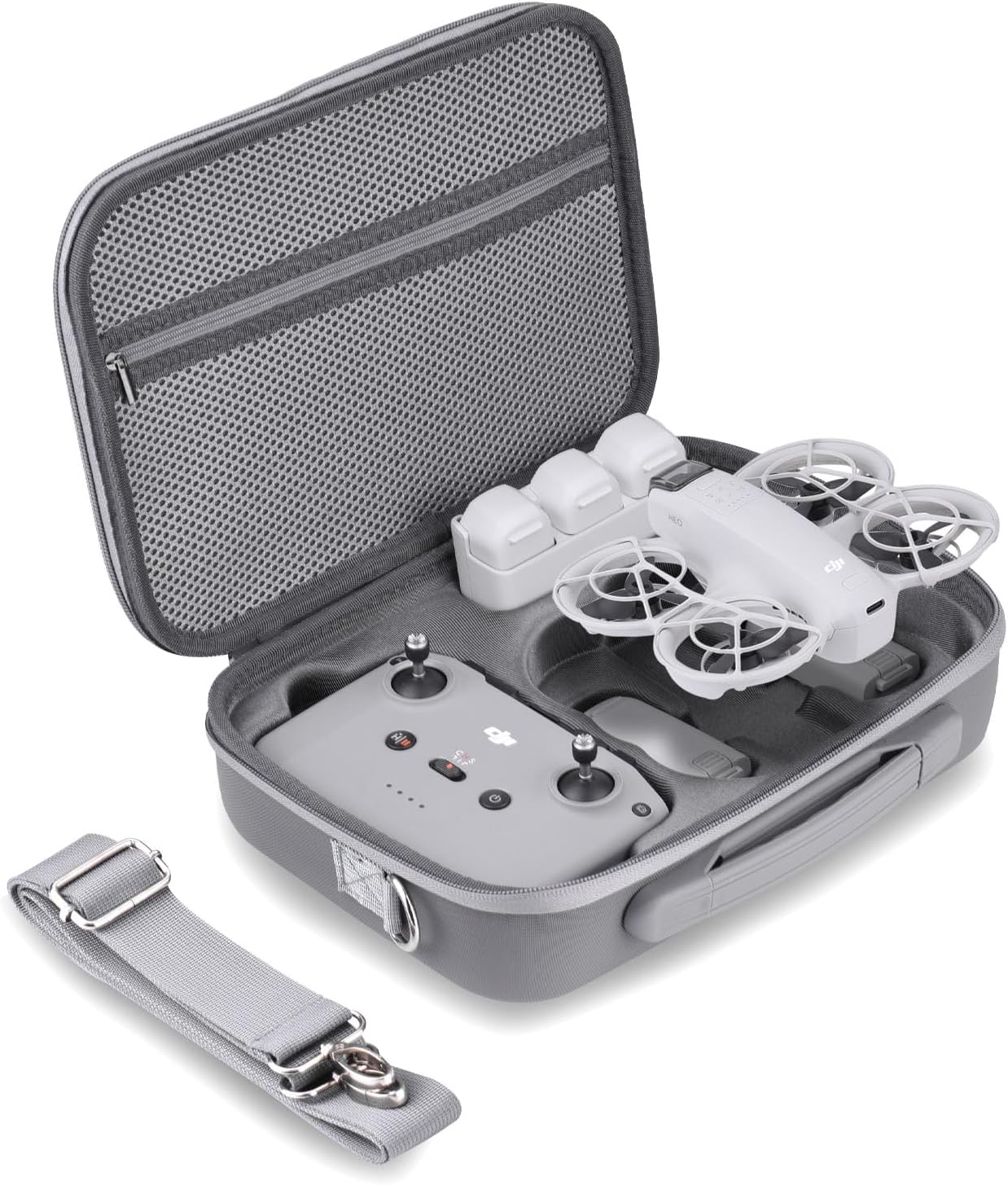 BRDRC Carrying Case for DJI Neo, PU Portable Protective Stor...
