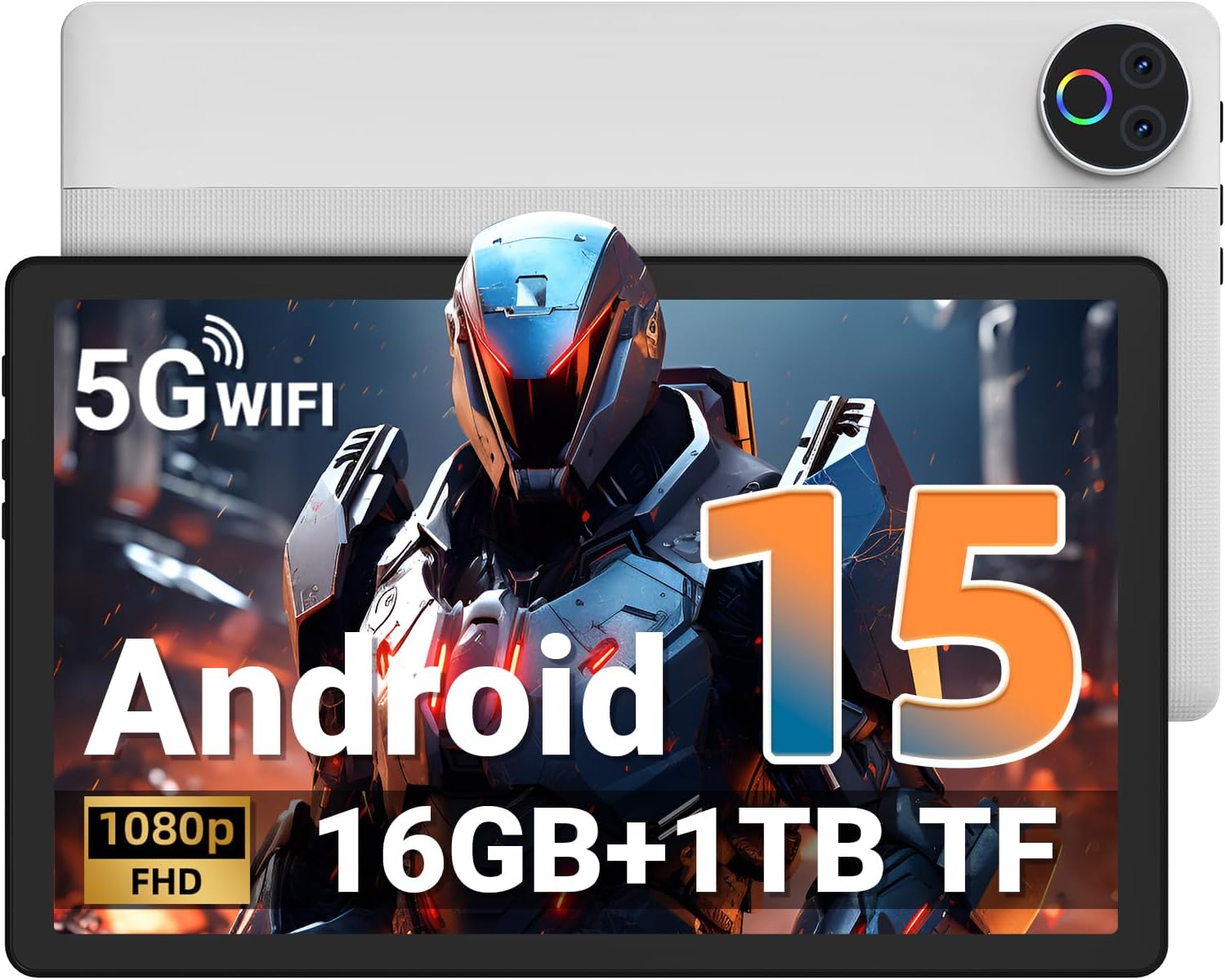 Gleeso Tablet|Android 15 Tablet 10 Inch|16GB RAM 1TB TF Andr... - Image 2