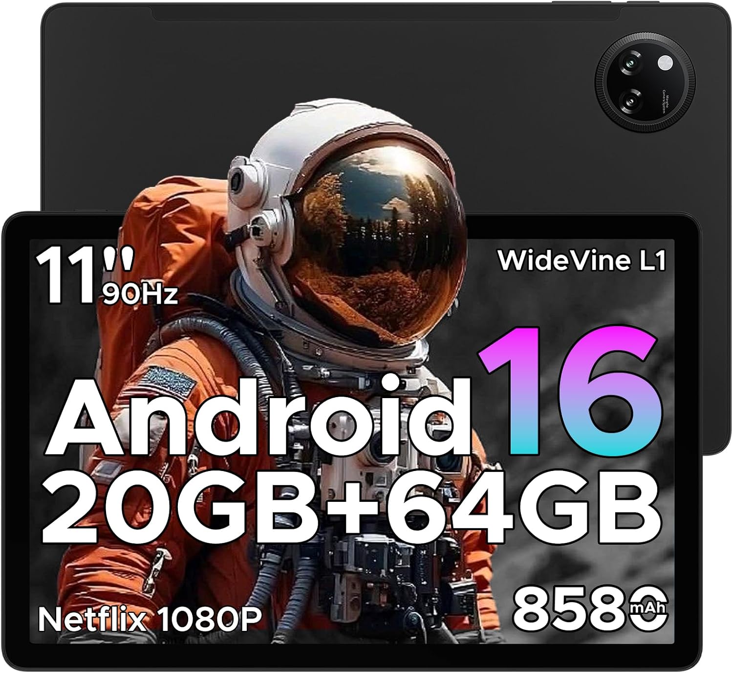TAB A9+ Android 16,11 Inch Tablet & Gemini AI, 8580mAh & T72... - Image 2