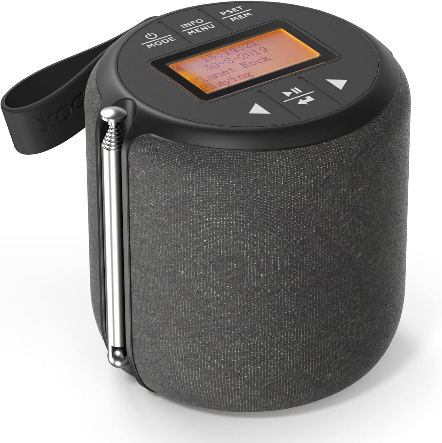 i-box Barrel DAB/DAB+ Radio & Bluetooth Speaker, Portable FM... - Image 2