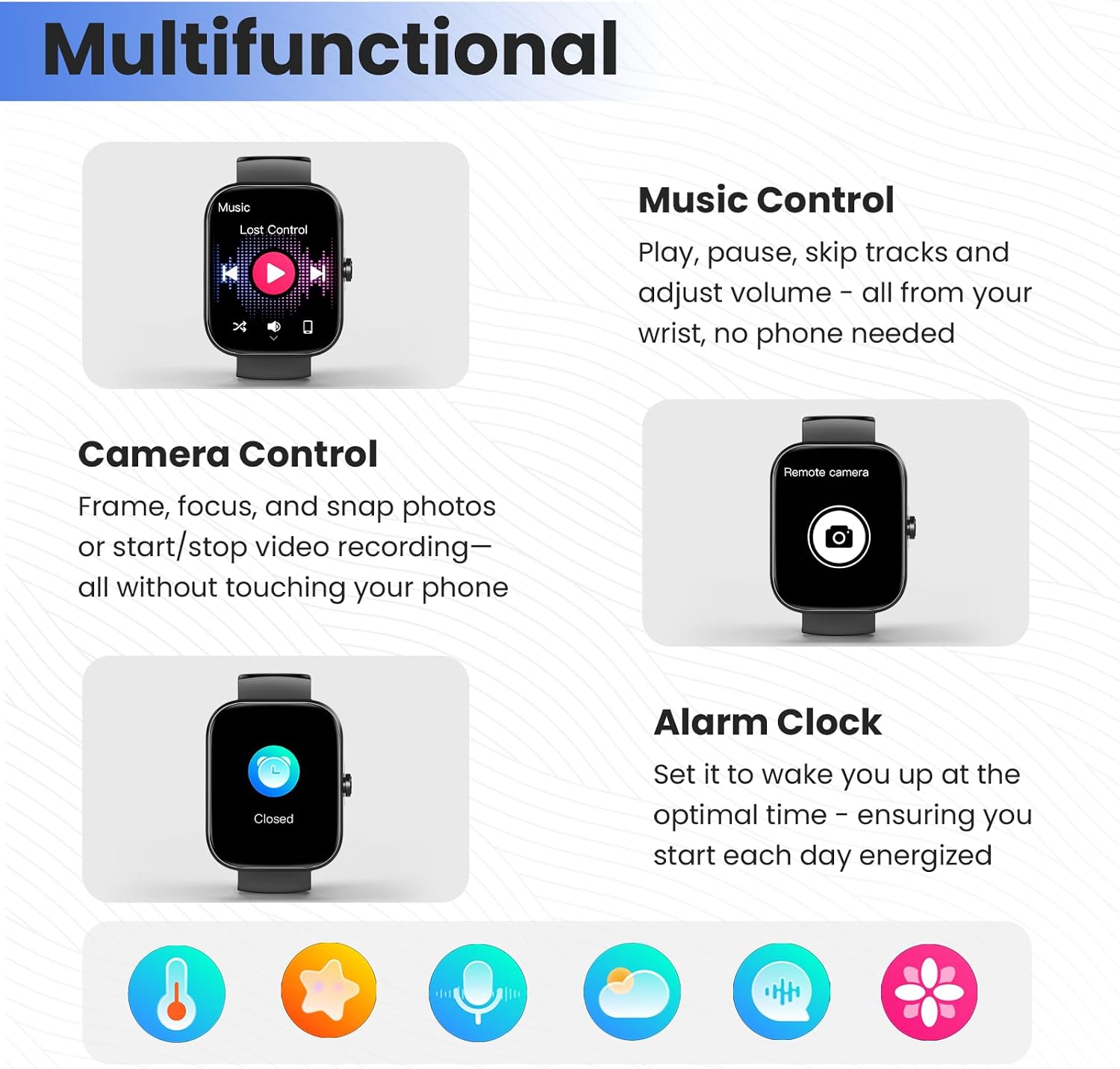 Smart Watch for Men Women, 1.91" Screen Fitness Watch with A... - Image 8