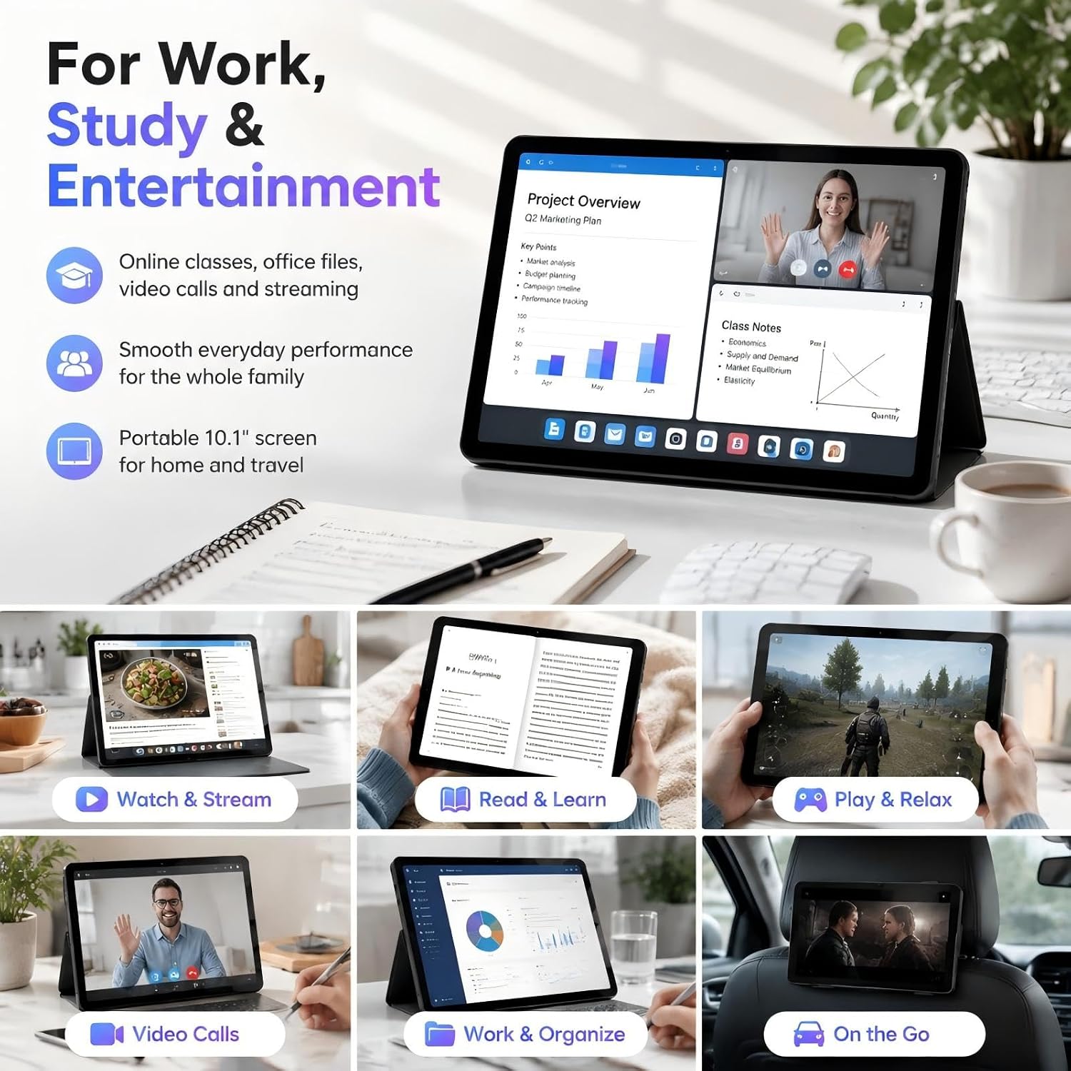 Tablet Android 16, 10 inch Tablets, Octa-Core Processor, 36G... - Image 9