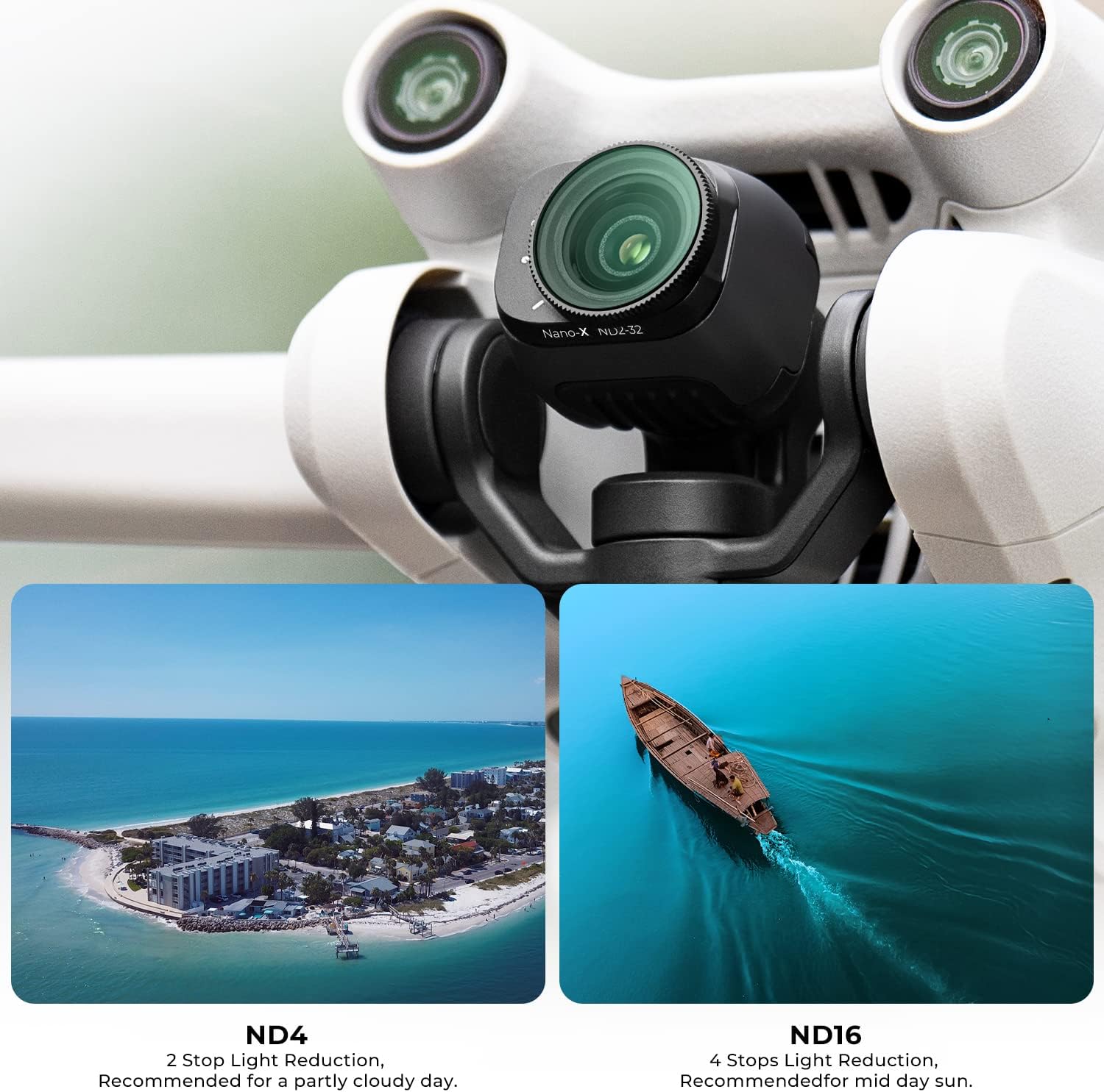 K&F CONCEPT Variable ND2-ND32 Filter Compatible with DJI Min... - Image 4