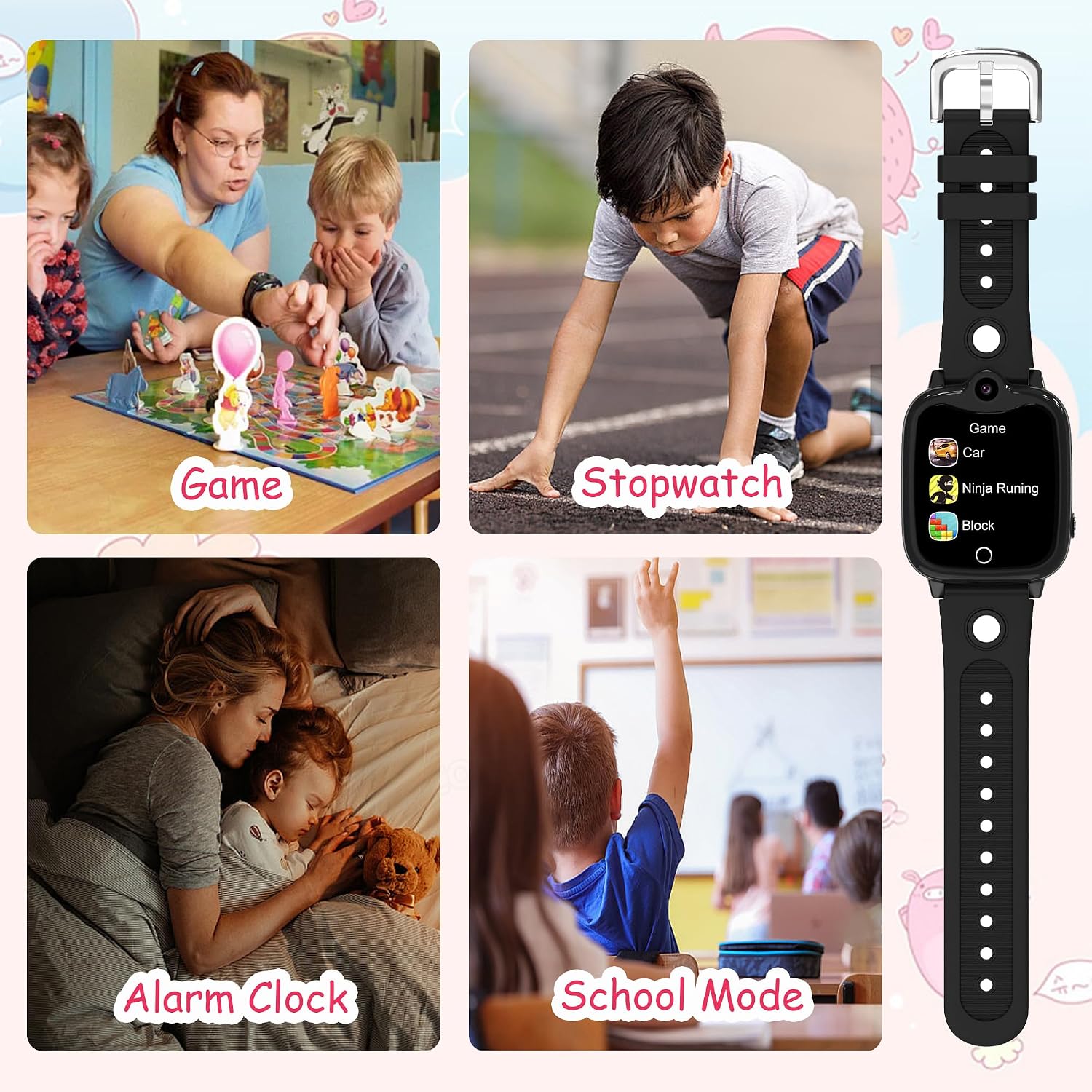 4G GPS Kids Smart Watch for Boys Girls,IP68Kids Phone Smartw... - Image 6