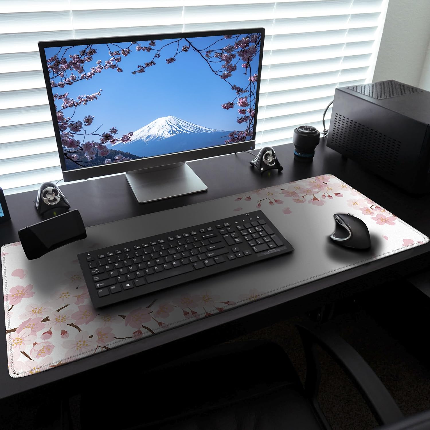 White Desk Mat Large Mouse Mat Gaming XXL 90 x 40cm, White S... - Image 8