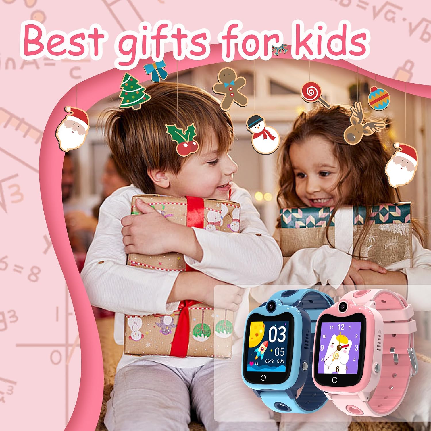 4G GPS Kids Smart Watch for Boys Girls,IP68Kids Phone Smartw... - Image 7