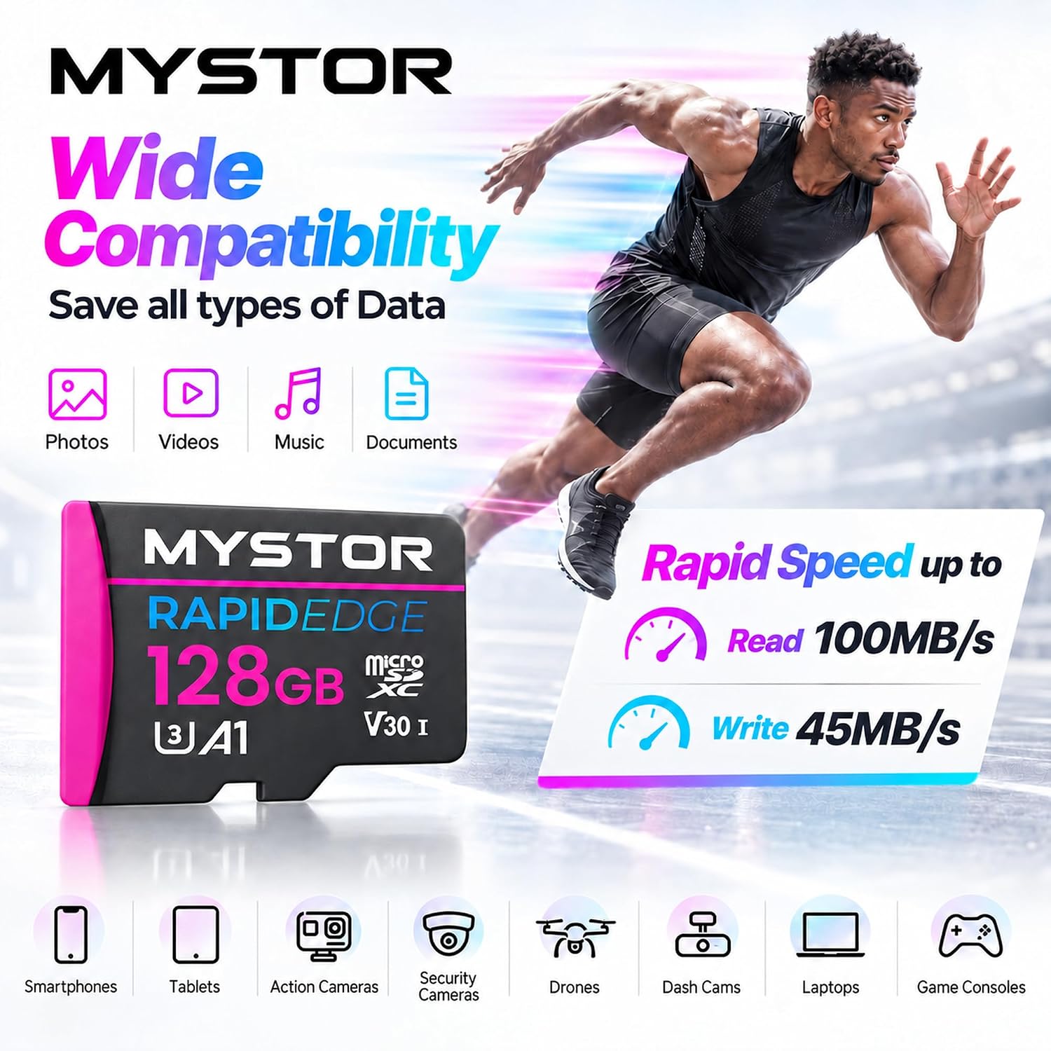 Micro SD Memory Card for DJI Drone Mavic, Mini, Air, Pro, 2,... - Image 2