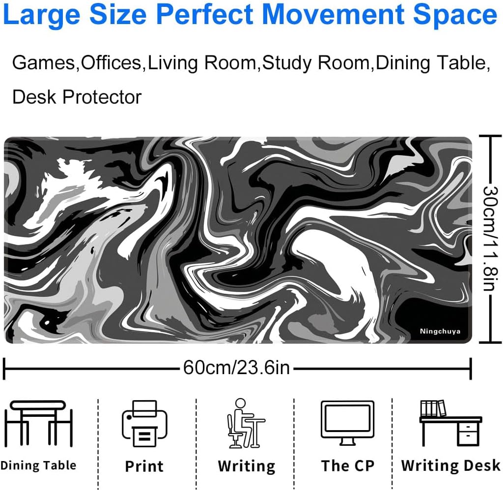 Large Mouse Mat, 600x300mm Extended Gaming Mouse Pad(heihui) - Image 3
