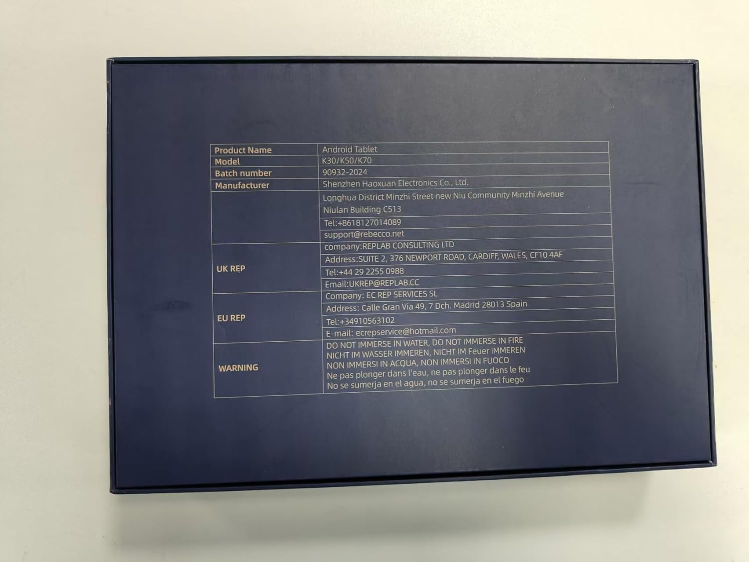 Tablet 10 inch Android 15, 18GB RAM 128 ROM, 6000mAh - Image 9