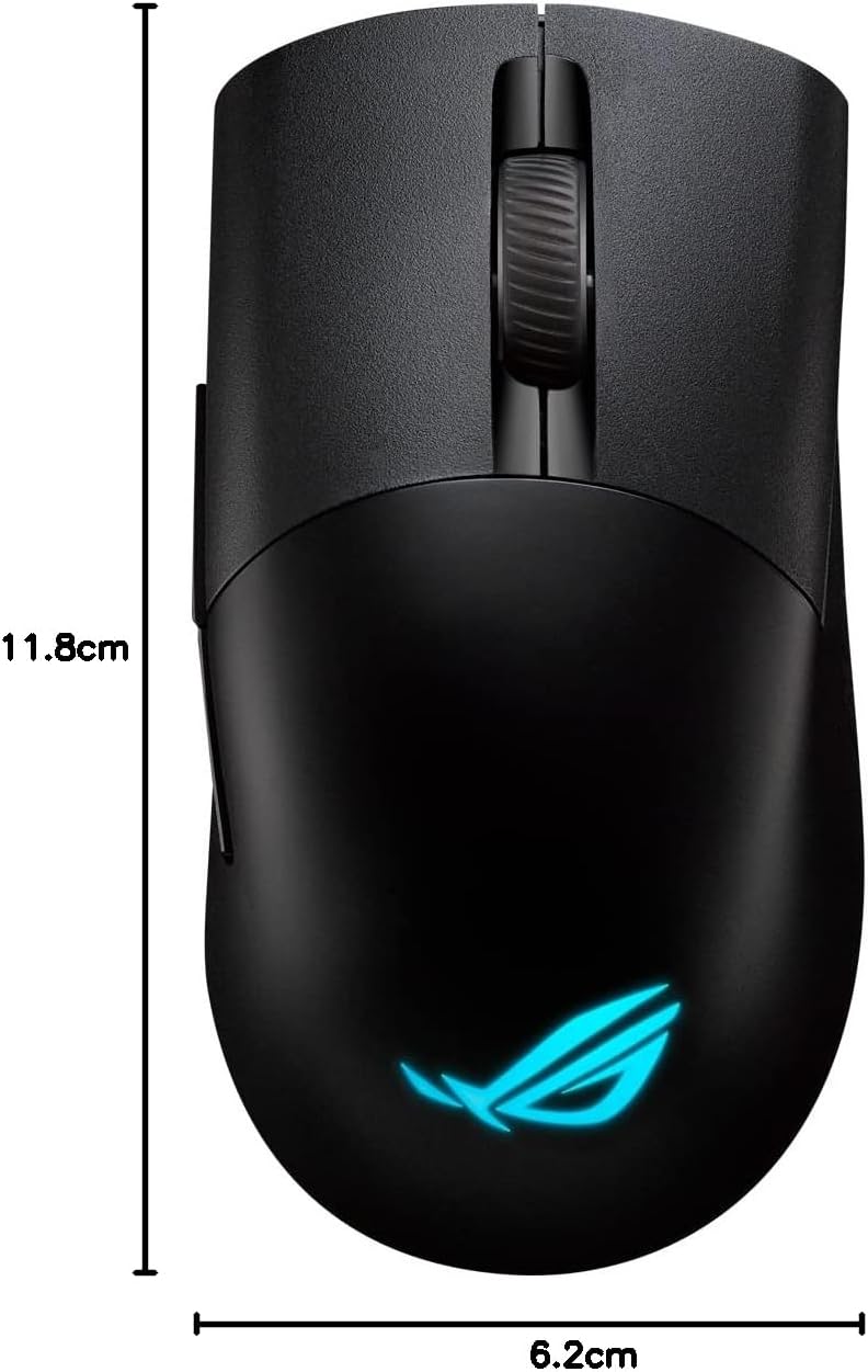 Asus ROG Keris Wireless AimPoint Gaming Mouse, M - Black - Image 15
