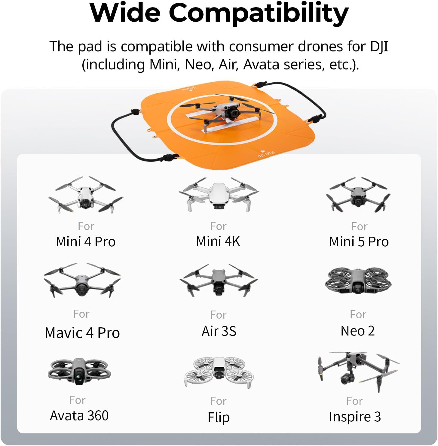 SMALLRIG 75cm Foldable Drone Landing Pad, 2-in-1 Fast-fold C... - Image 8