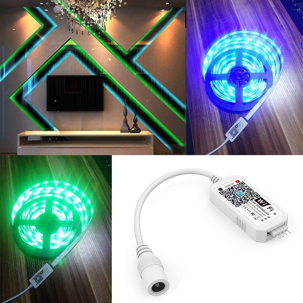 iNextStation Smart RGB WiFi LED Controller 4-Pin Output Voic... - Image 7